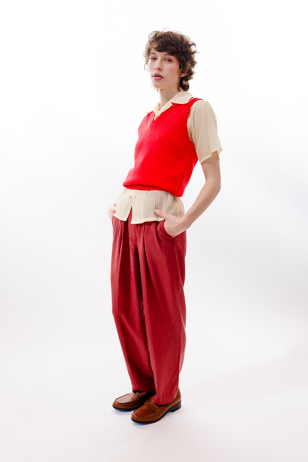 Liz Claiborne sheen mauve pants