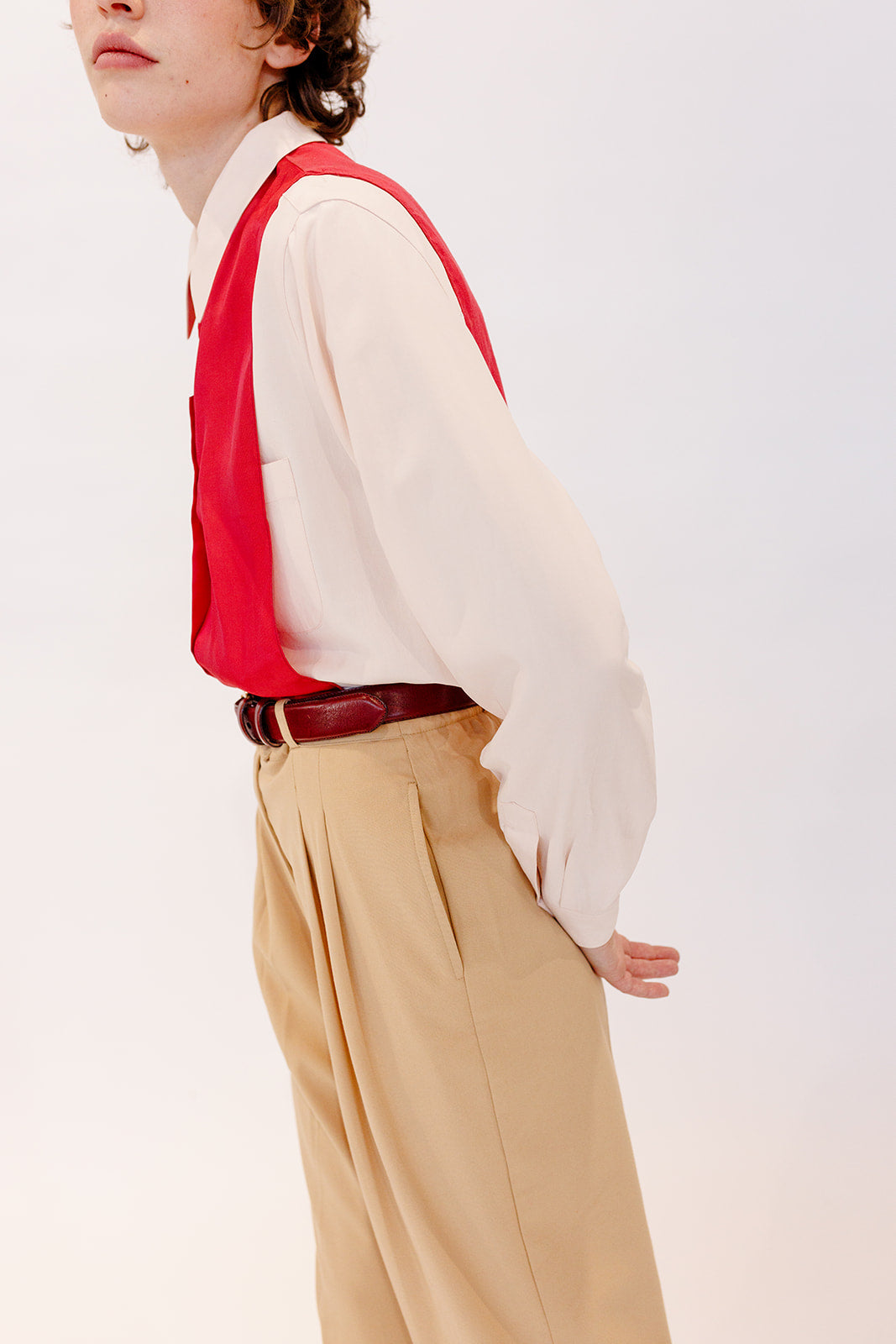 J. Jill pale pink silk blouse