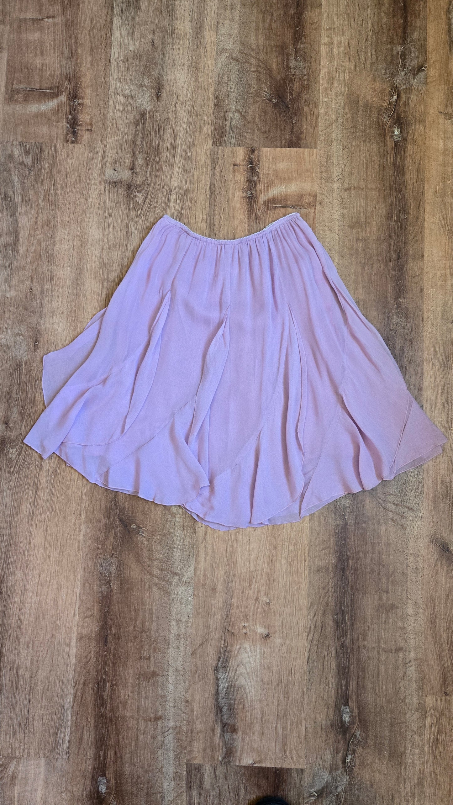 Papillon lilac ruffle skirt