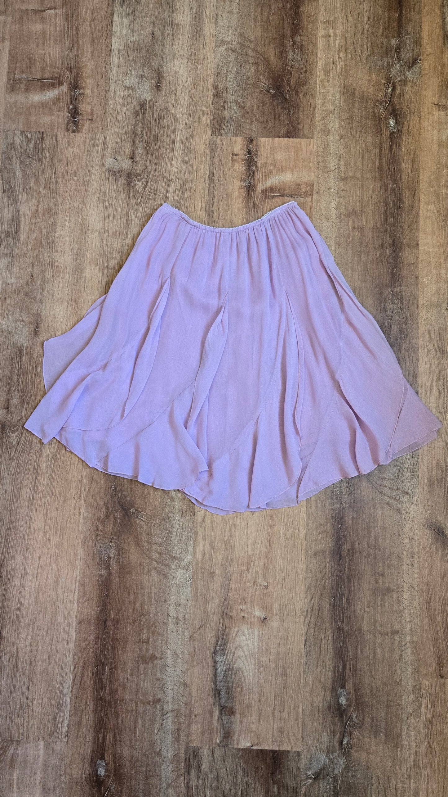 Papillon lilac ruffle skirt