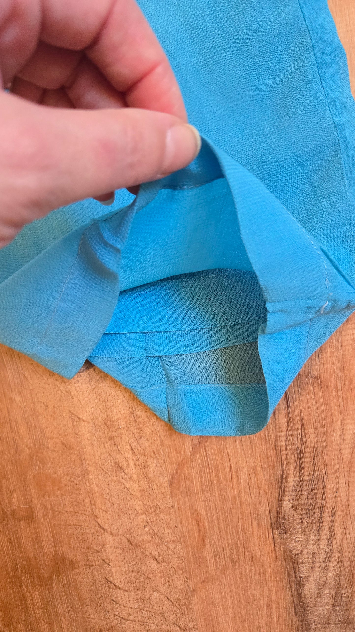 Taza sky blue lounge pants w pockets