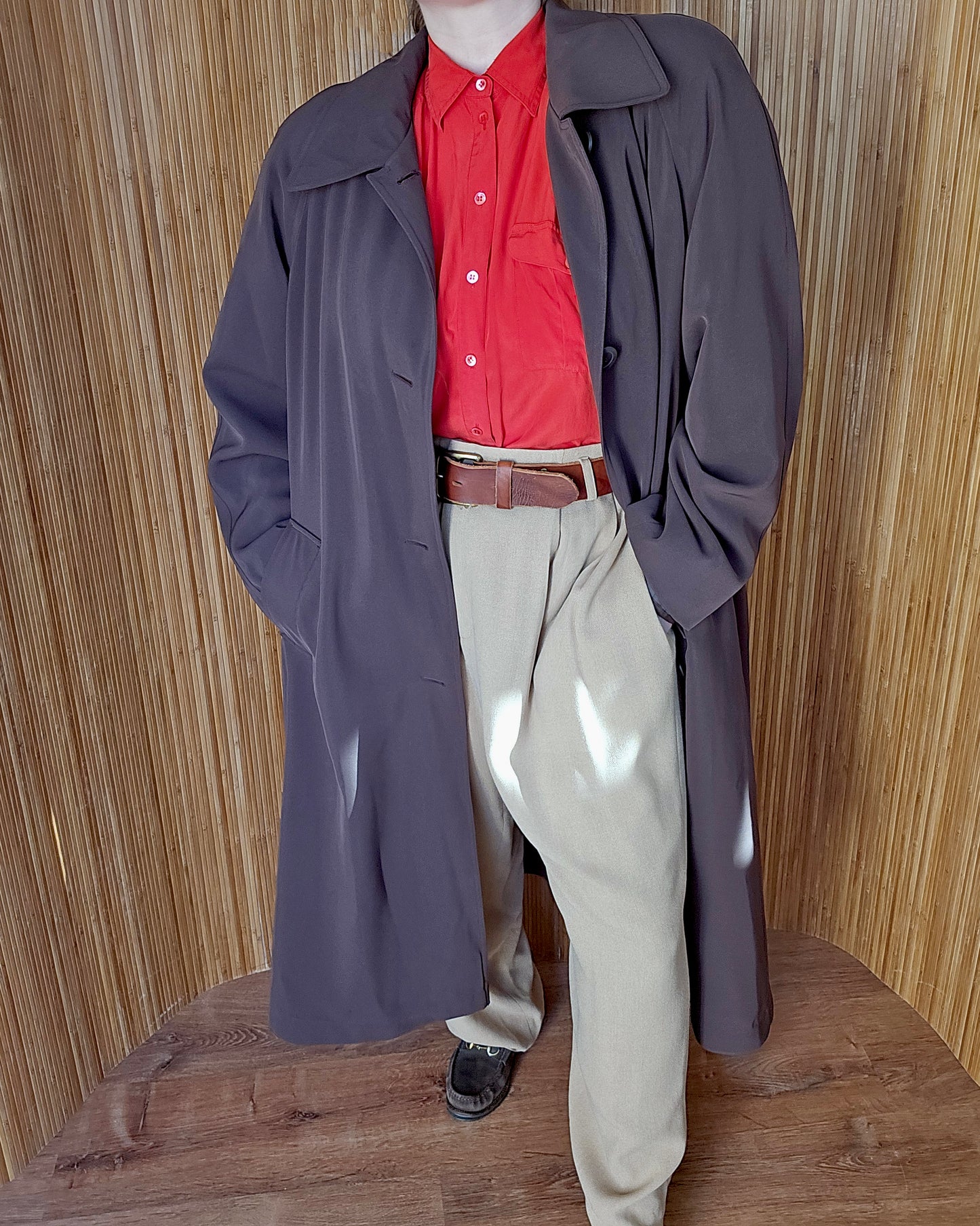 Venezia brown trench