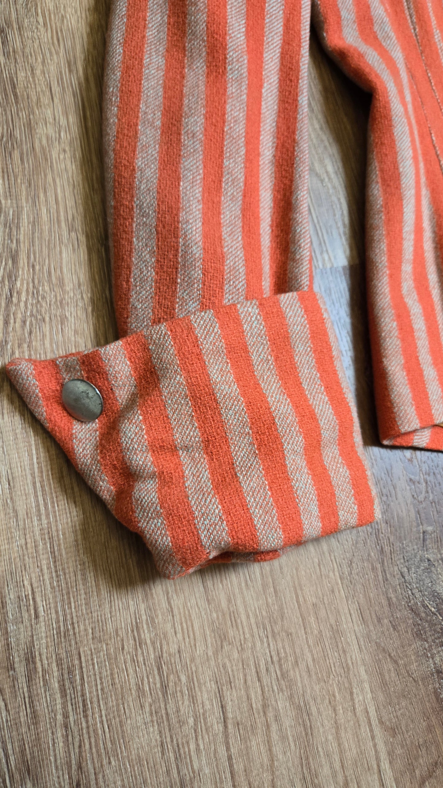 1930s/40s Orange stripe blazer with tails