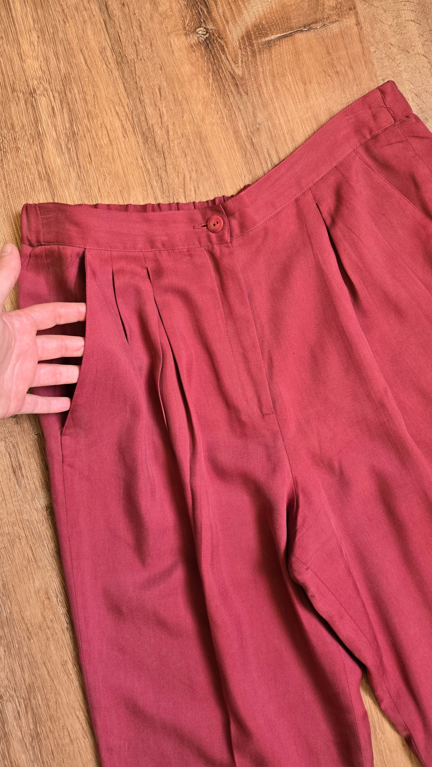 Liz Claiborne sheen mauve pants