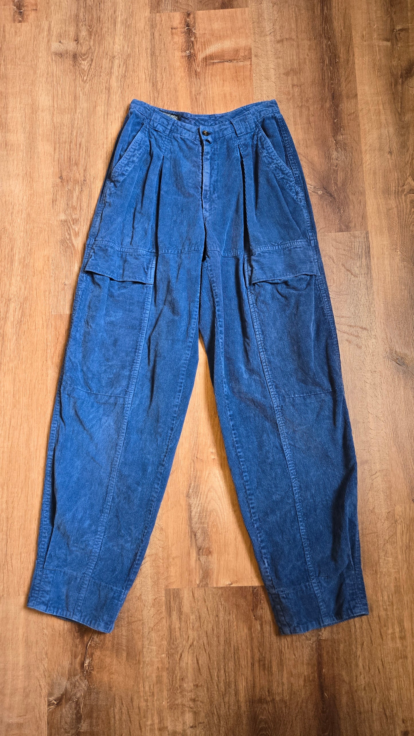 Generra dark periwinkle corduroy cargos