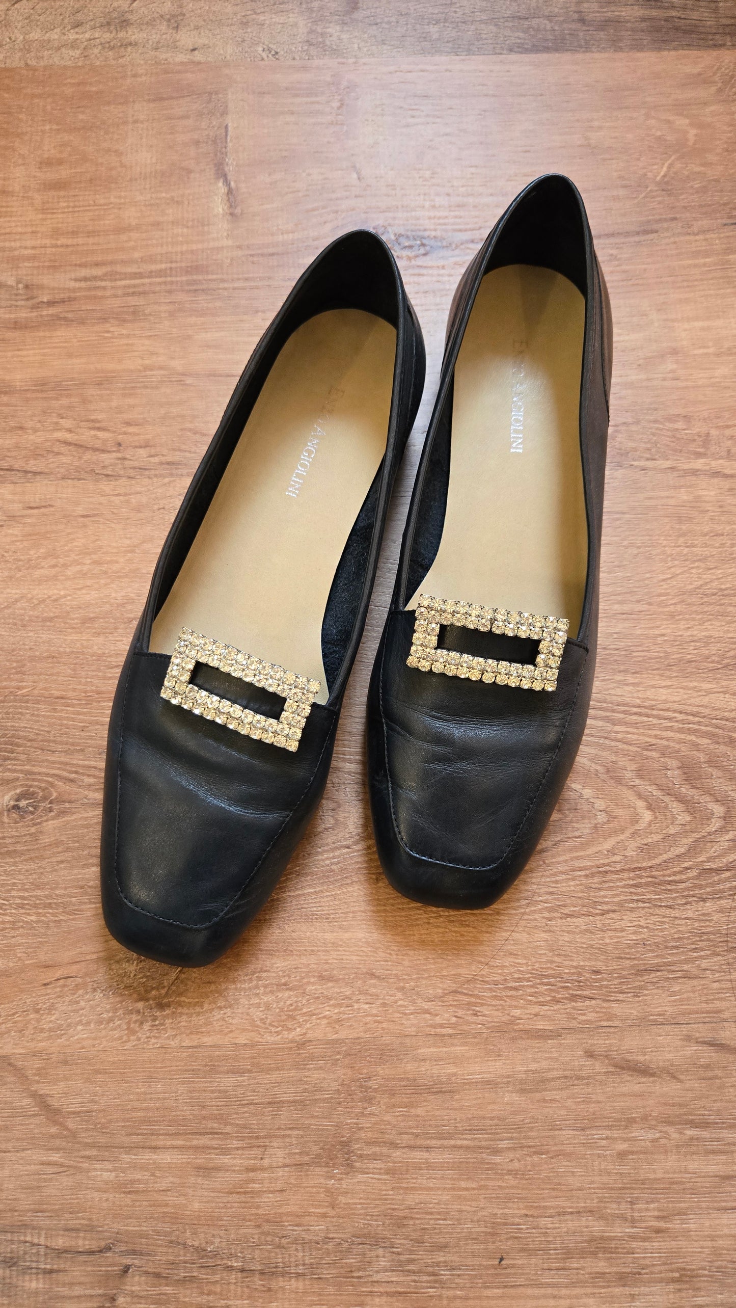 Rhinestone shoe clips