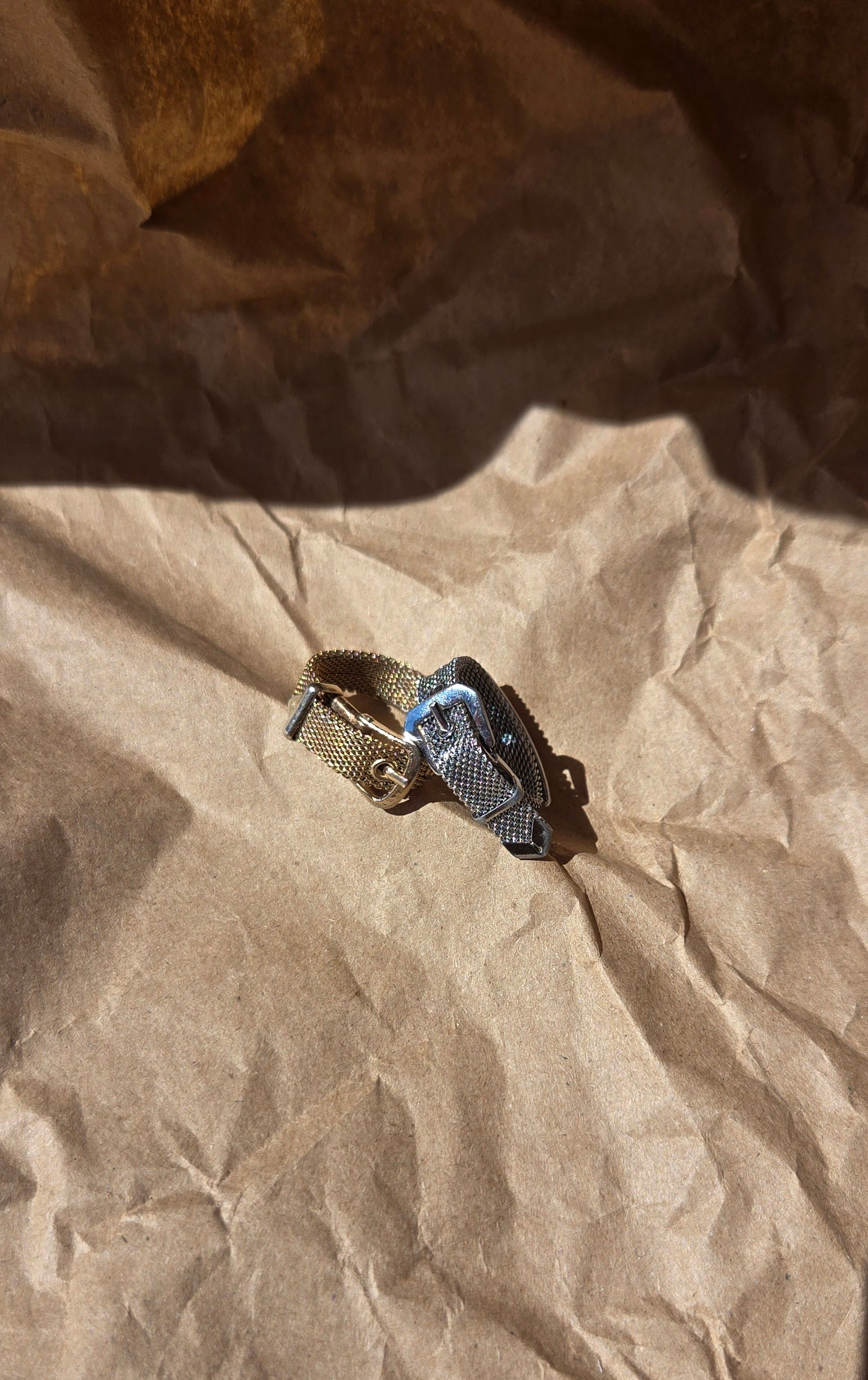 Mesh buckle ring