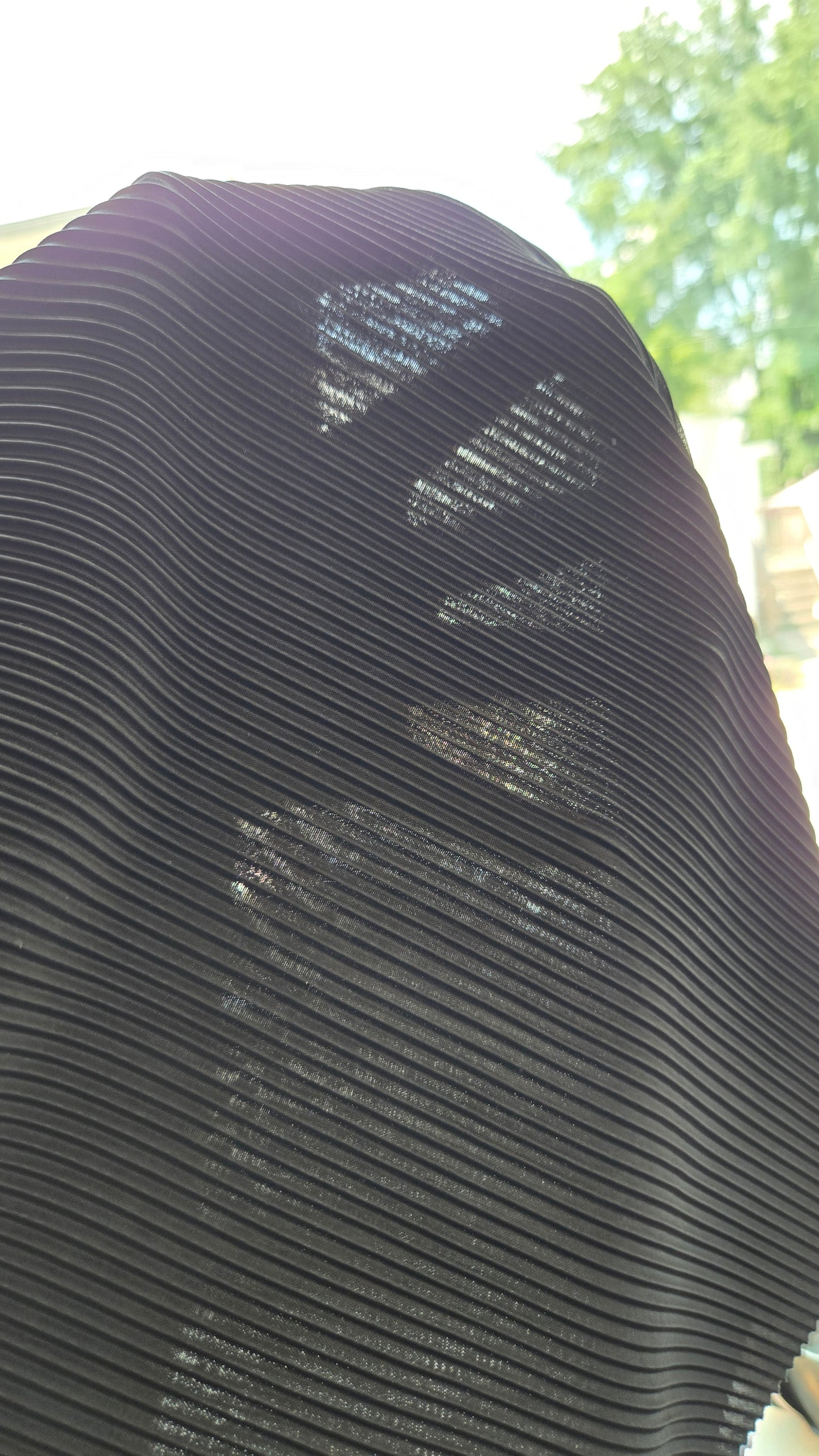 The Limited black micropleat skirt