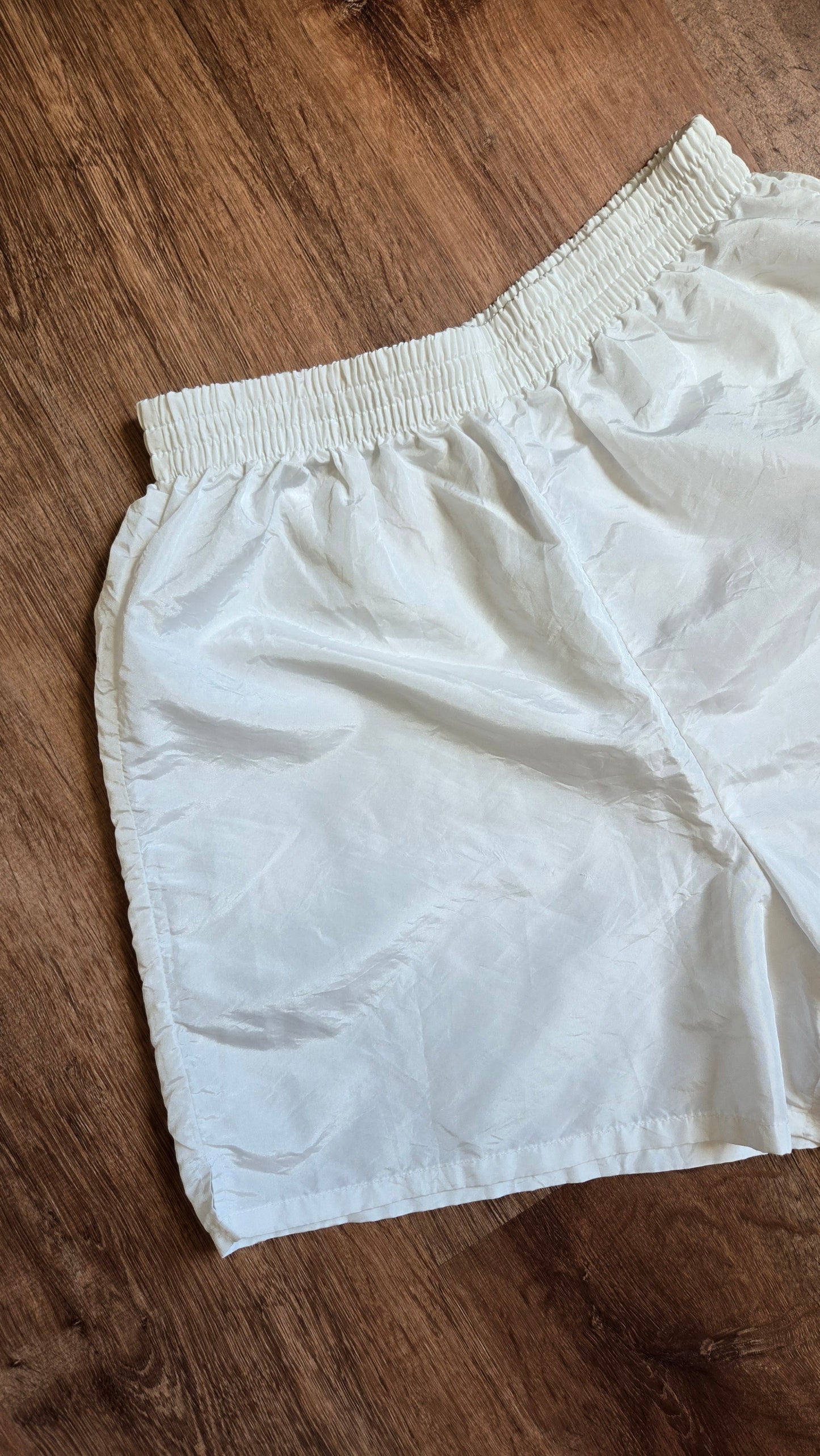 White athletic shorts