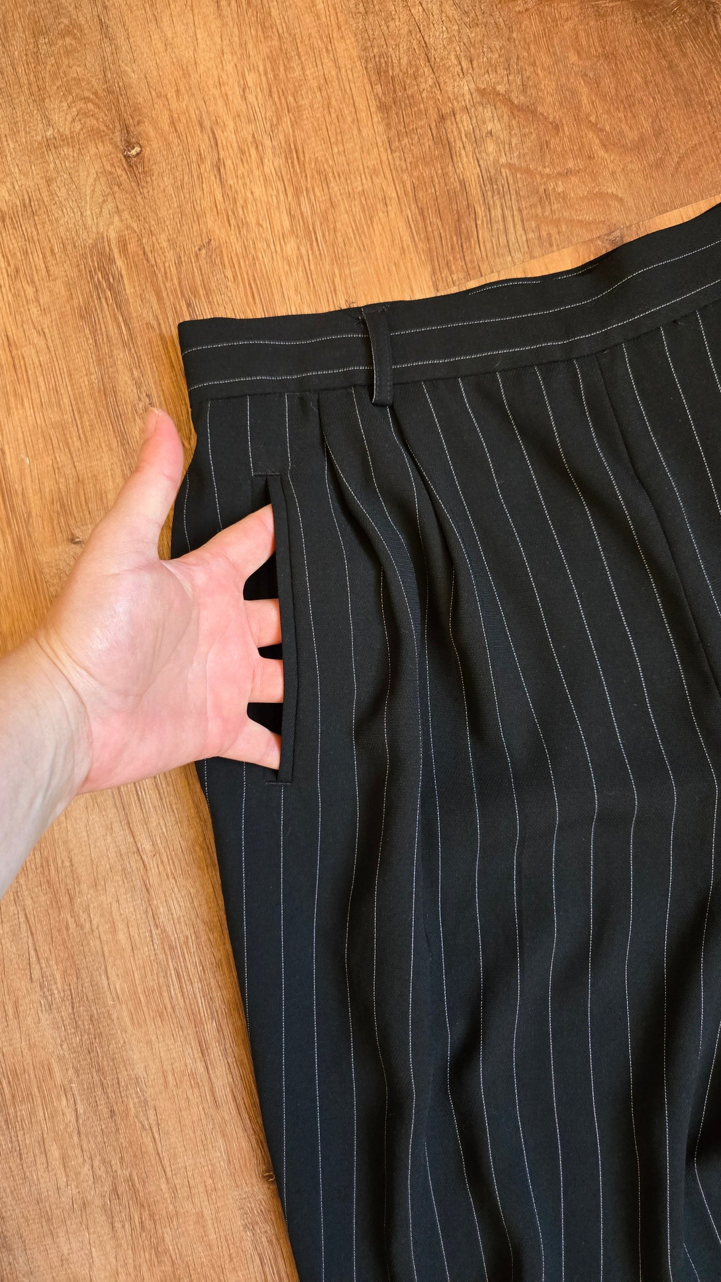 Stanley Blacker pinstripe pants