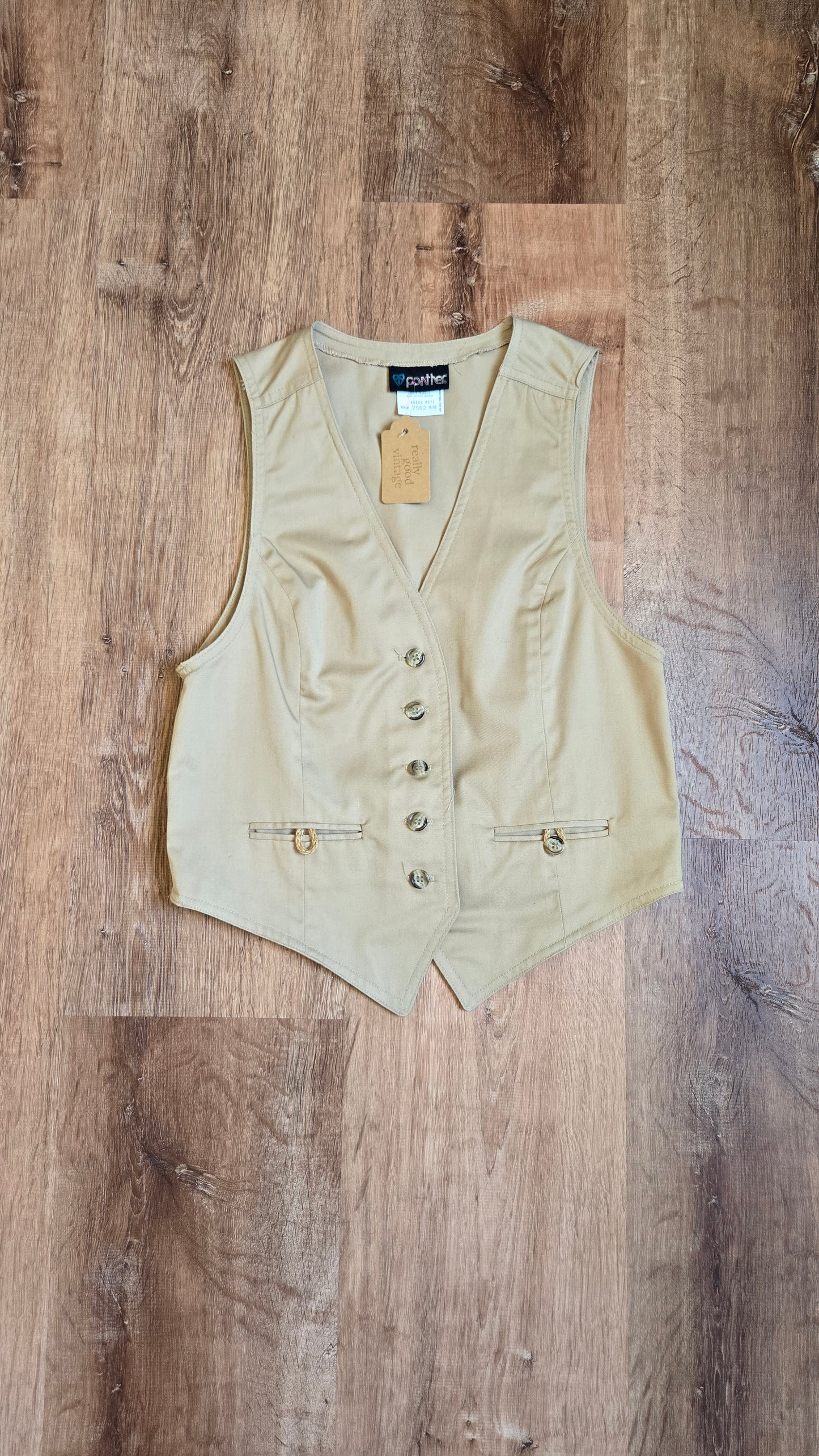 Panther khaki vest