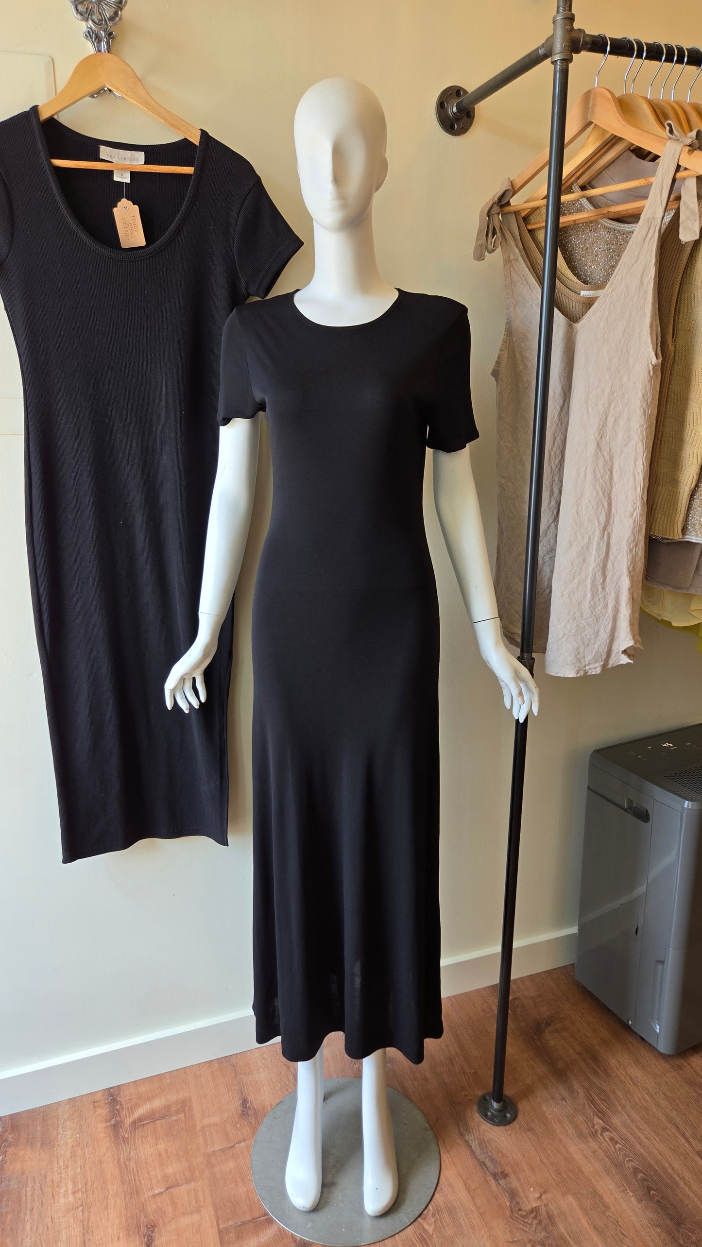 Ralph Lauren black bodycon dress