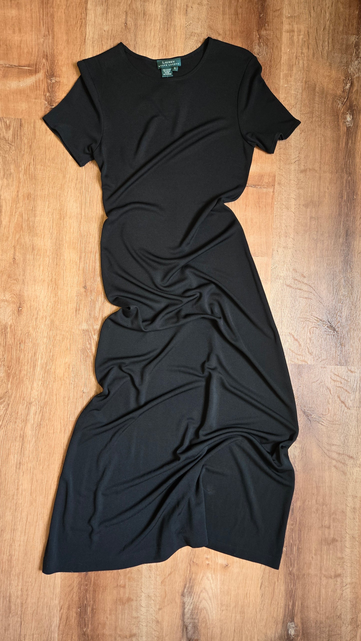 Ralph Lauren black bodycon dress