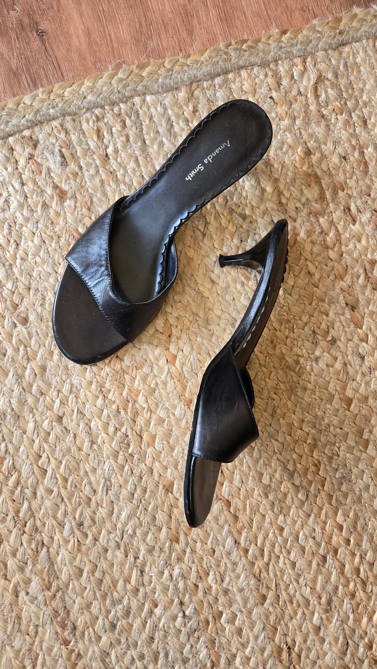 Amanda Smith heeled slides