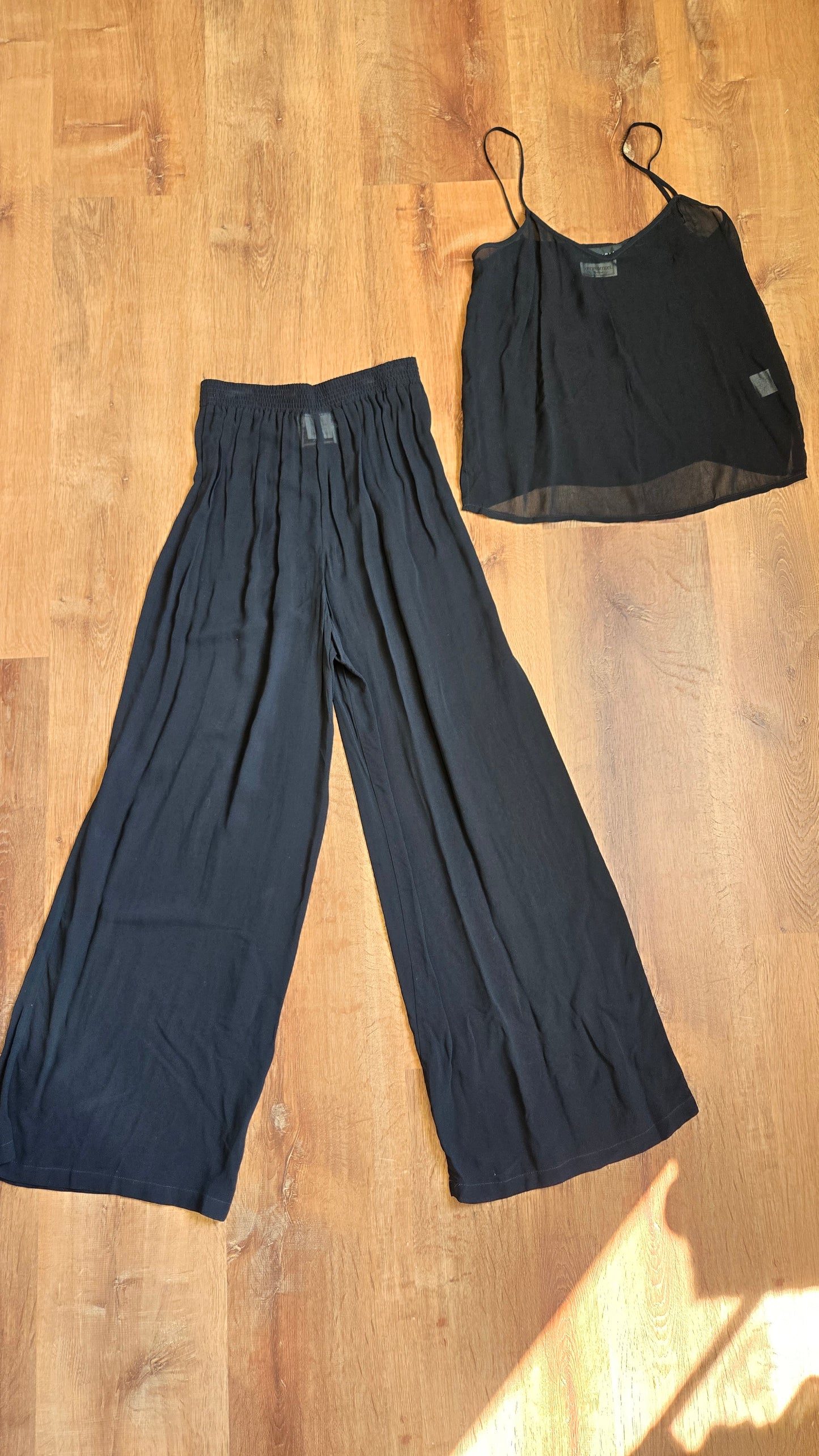 Henri Bendel three-piece sheer set