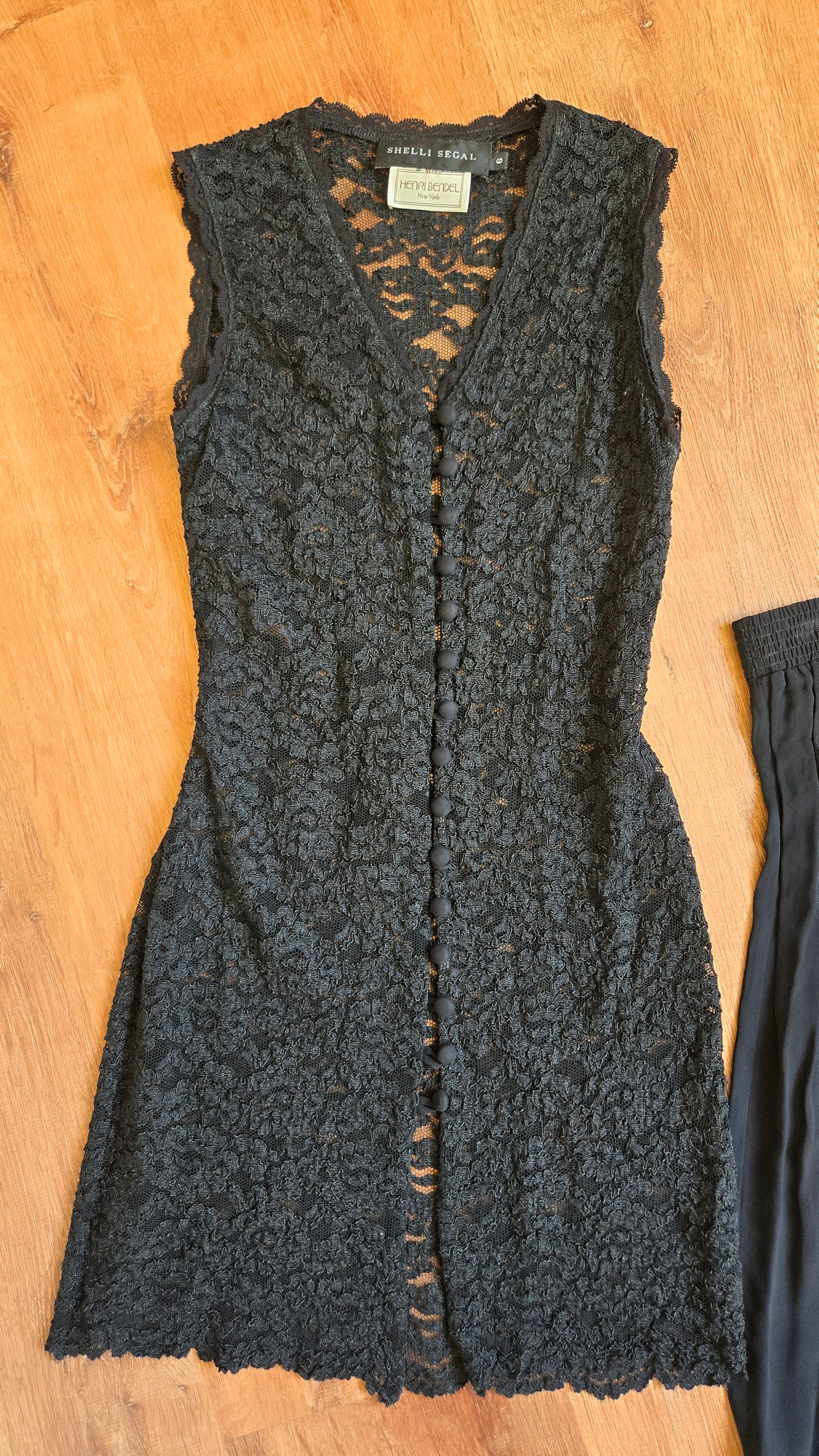 Henri Bendel three-piece sheer set