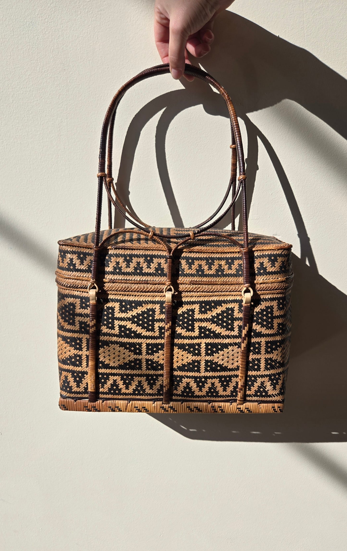 Filipino Tiruray Tribe basket purse