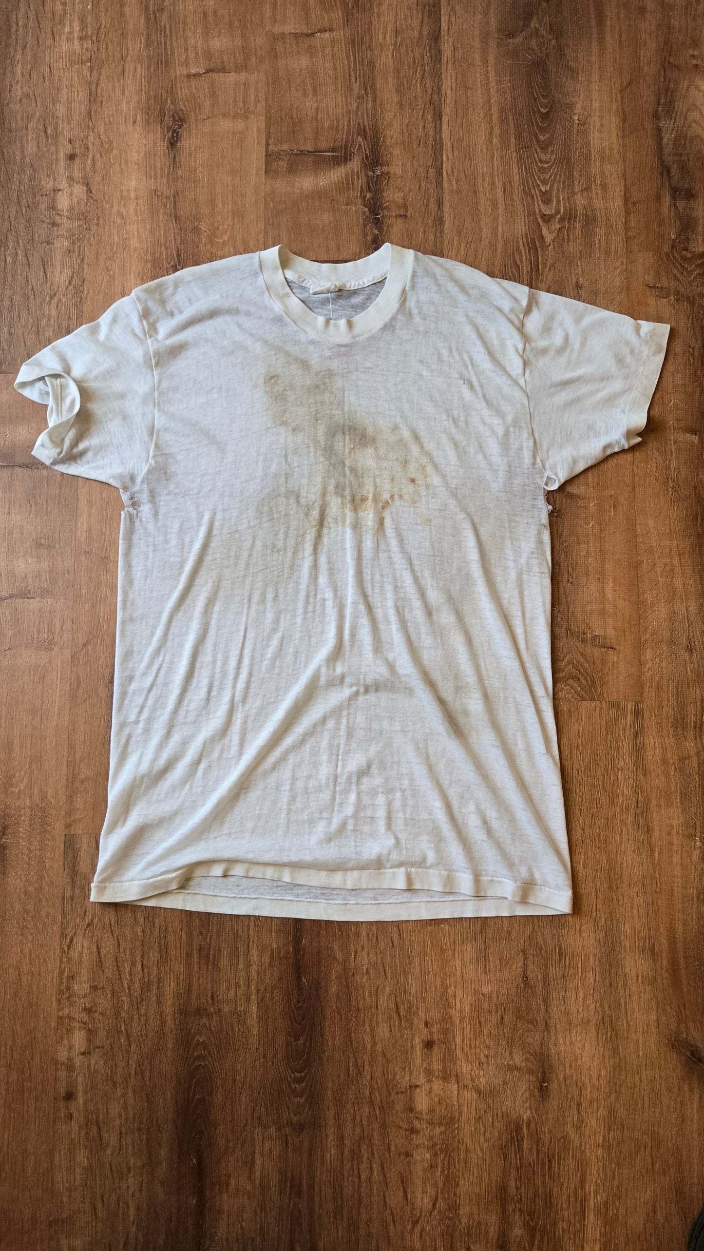 Well worn tee, super thin