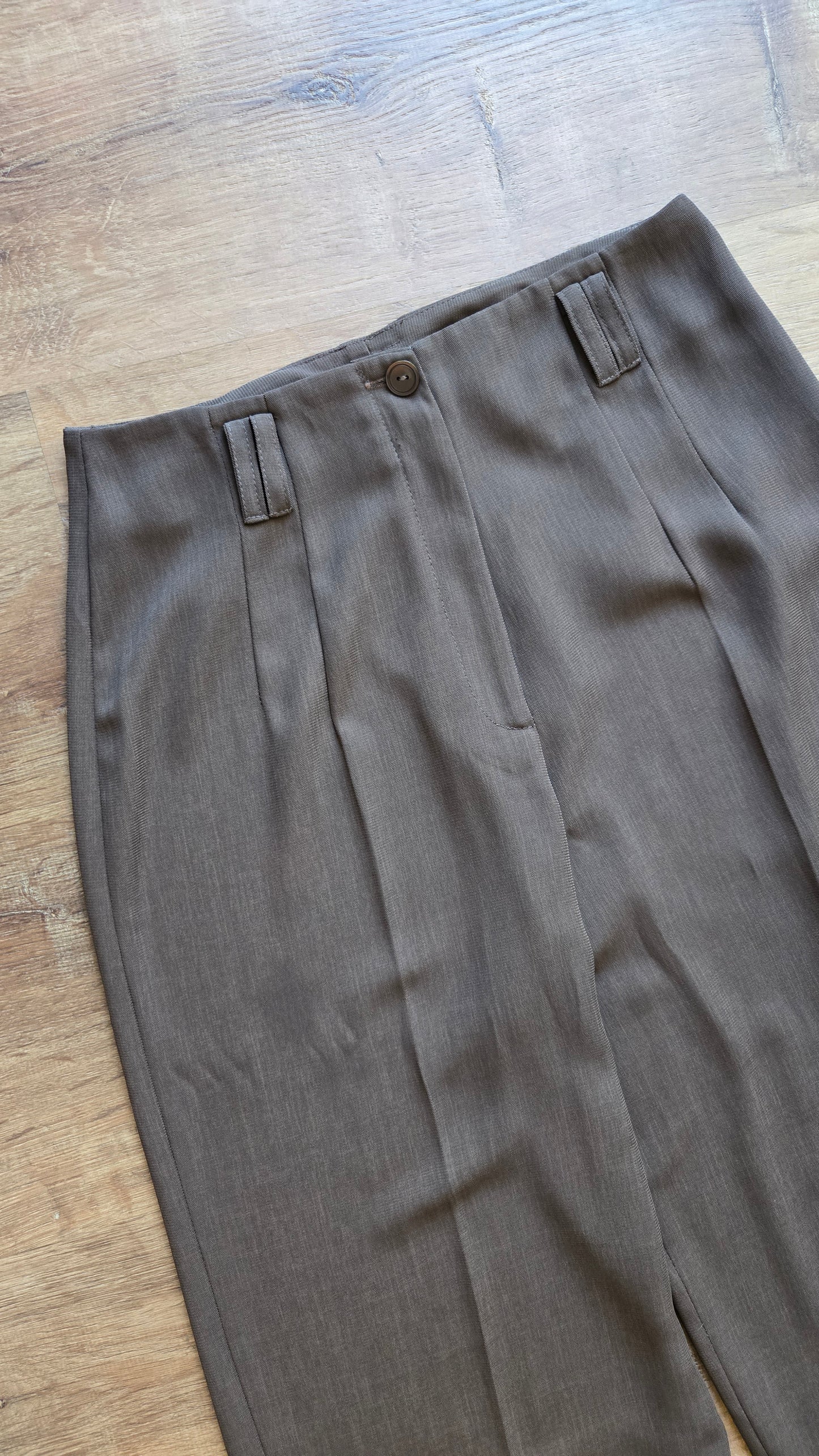 Bonita petite brown wide leg pants