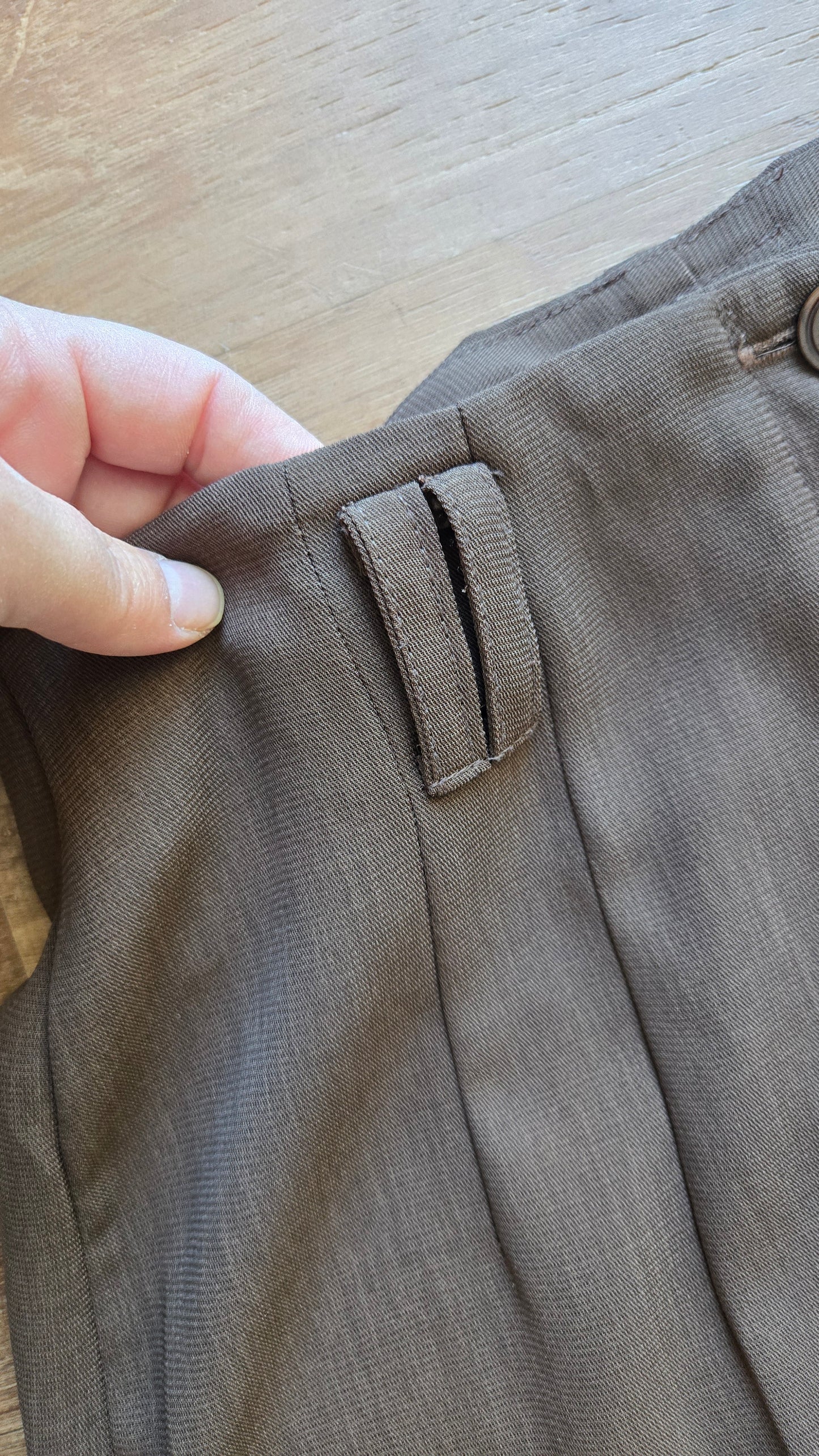 Bonita petite brown wide leg pants