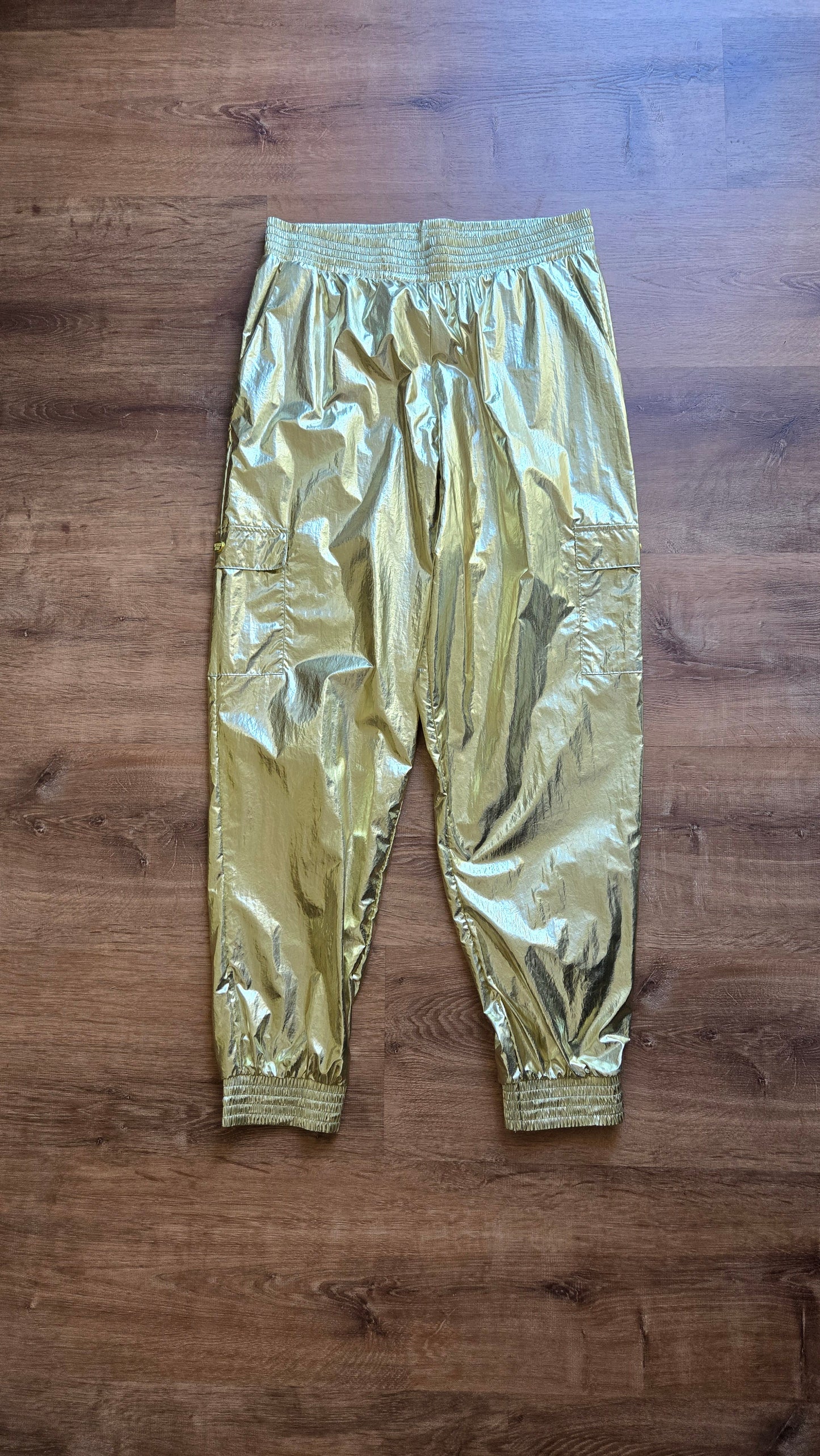 Victoria Sport gold cargo joggers