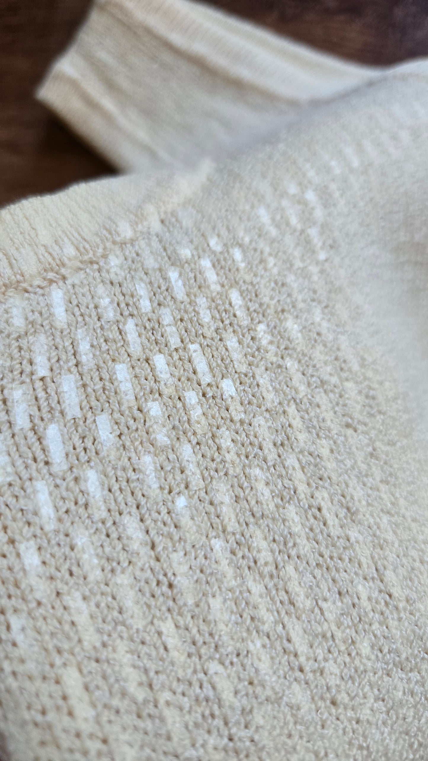 St. John cream sequin tank