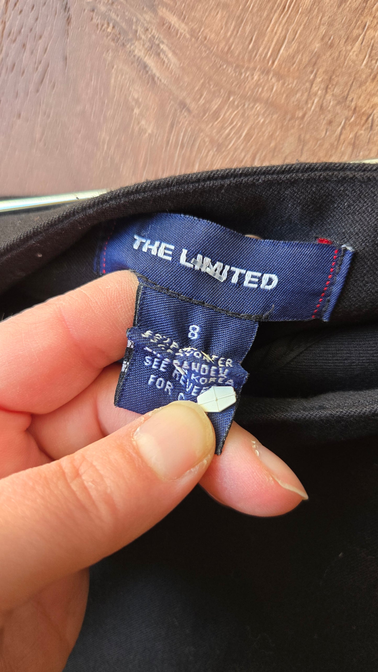 The Limited black miniskirt