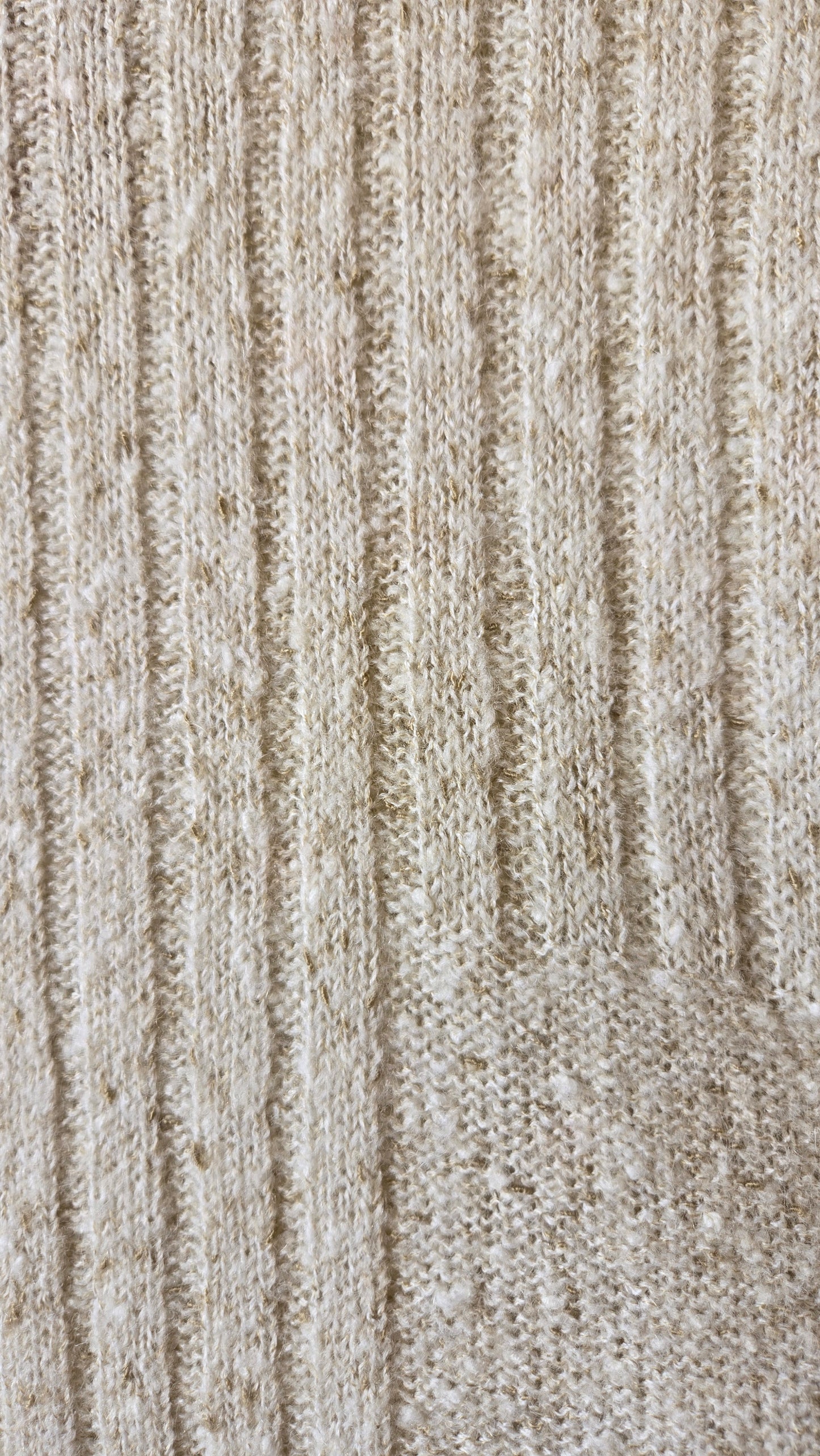 Jones NY nubby oatmeal turtleneck