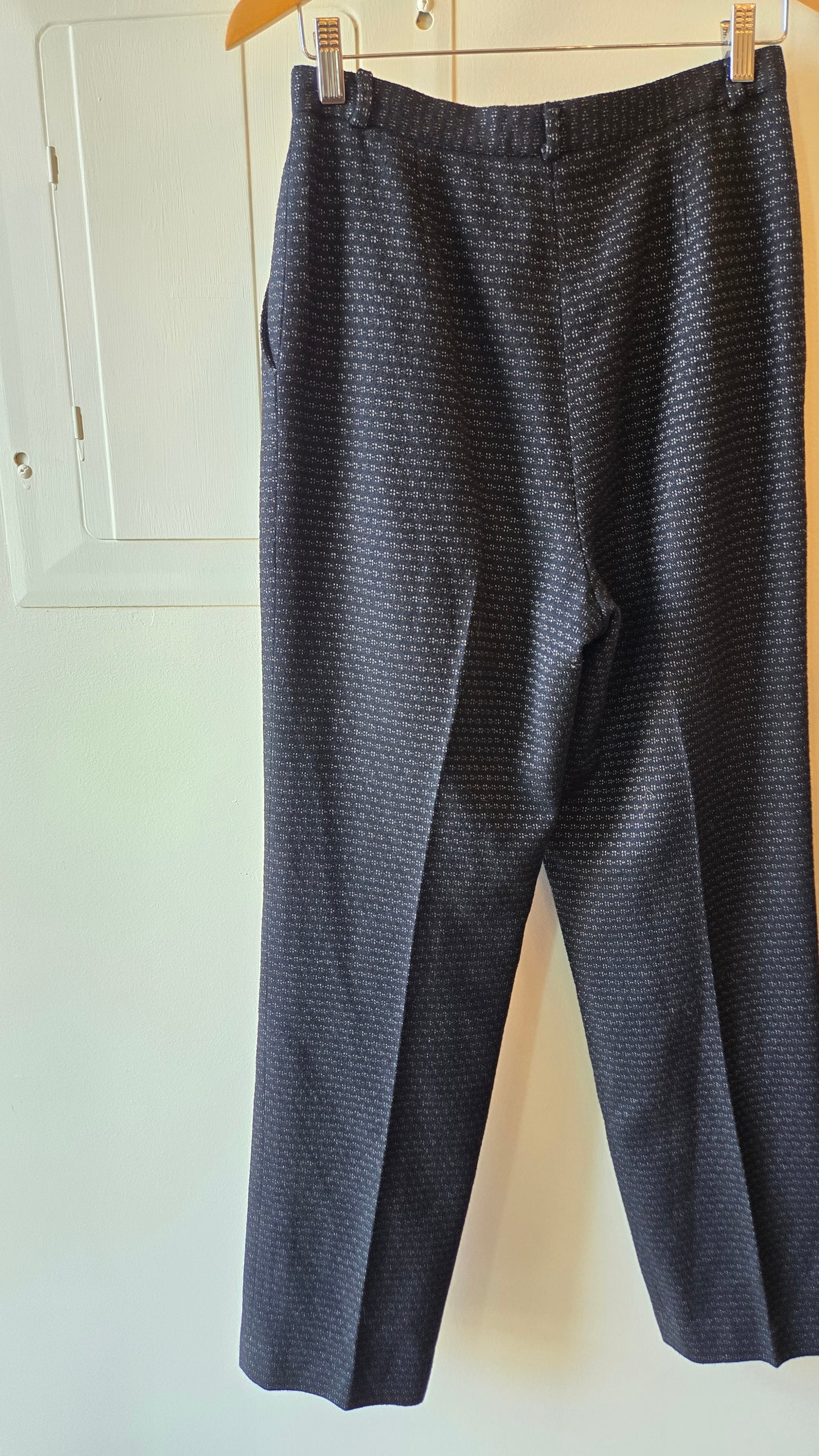 Rafaella B&W mini dash print pants