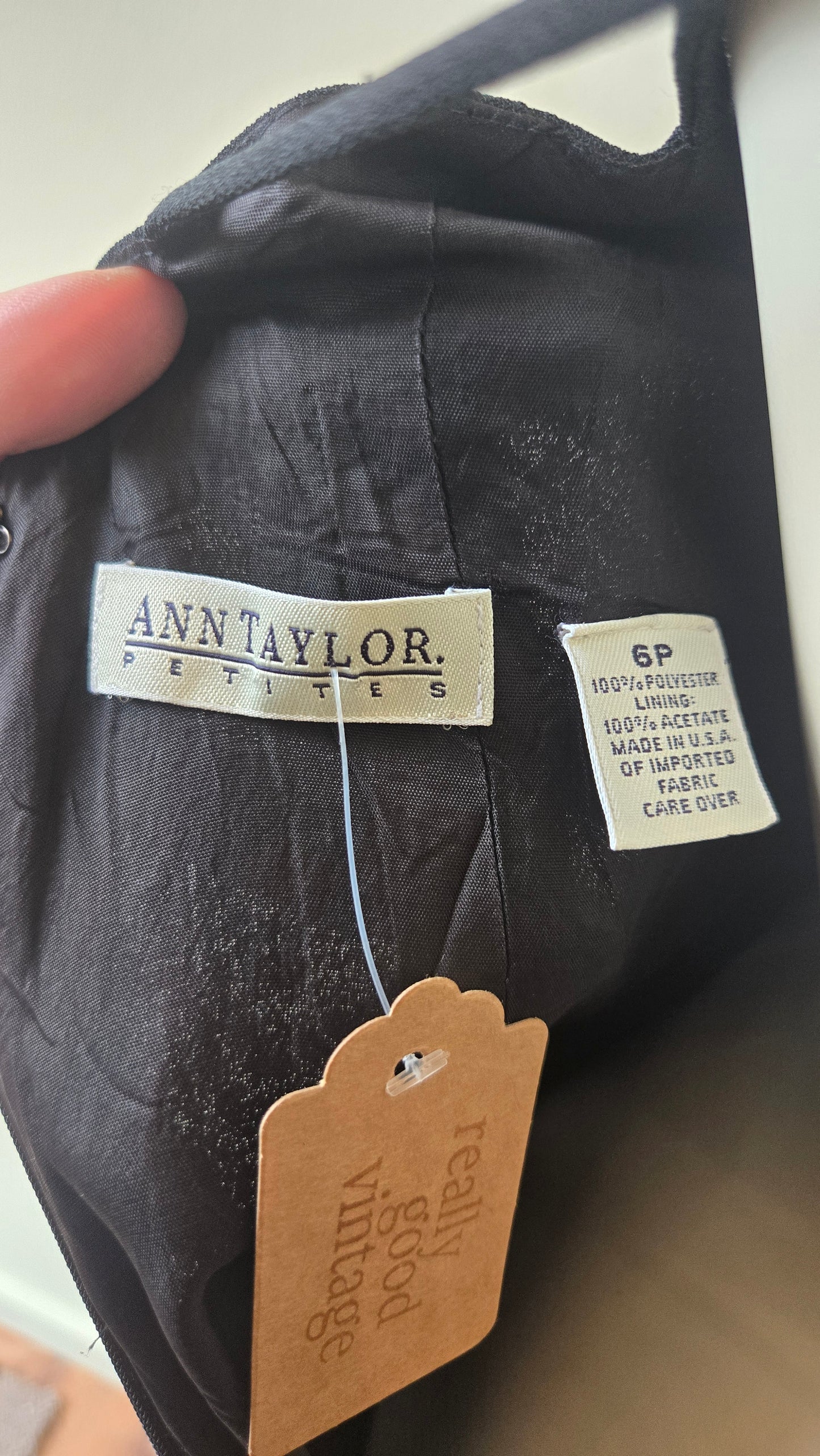 Ann Taylor strappy back LBD