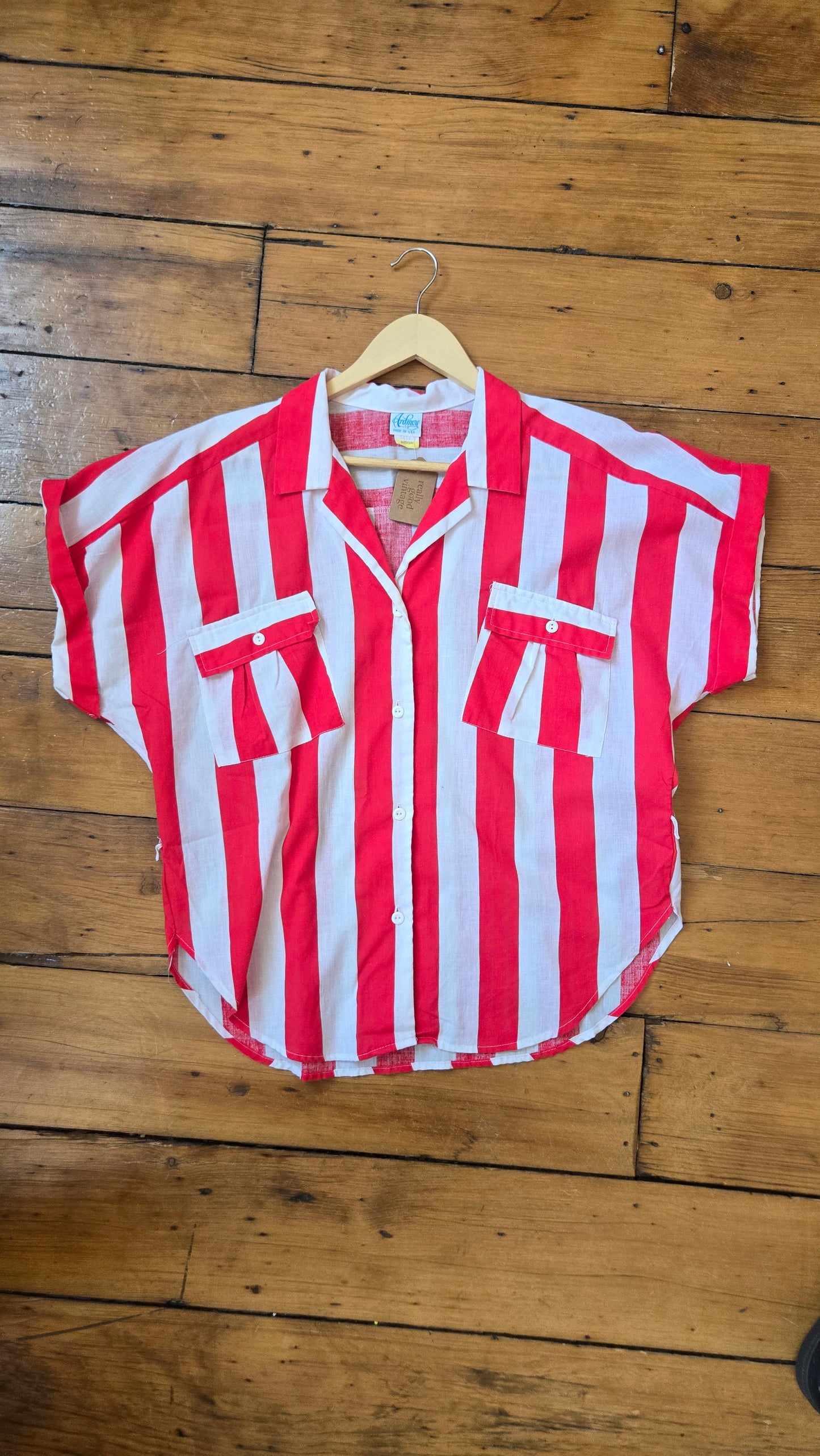 Ardmore red stripe top