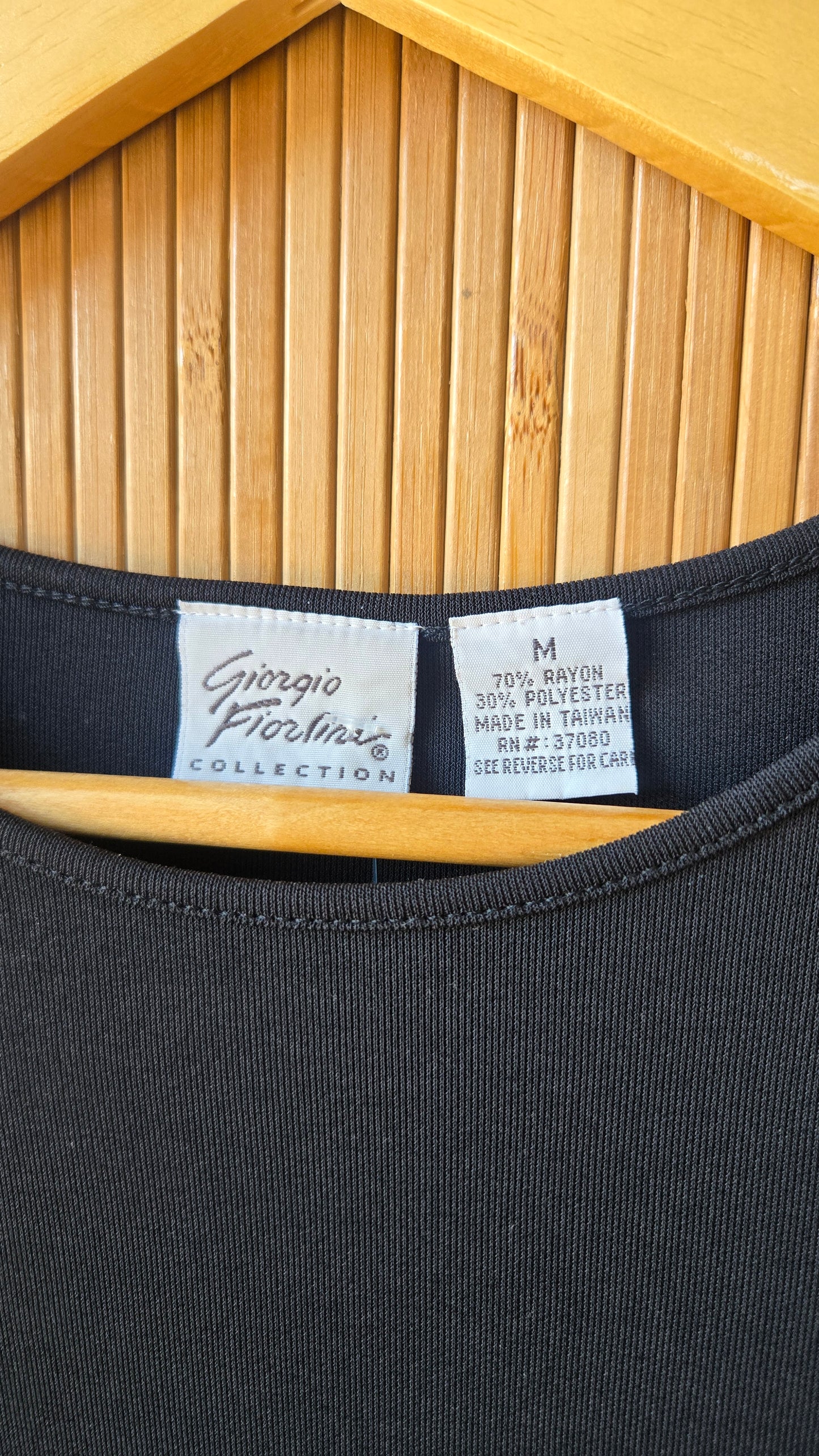 George Fiorlini sheer-hem tank