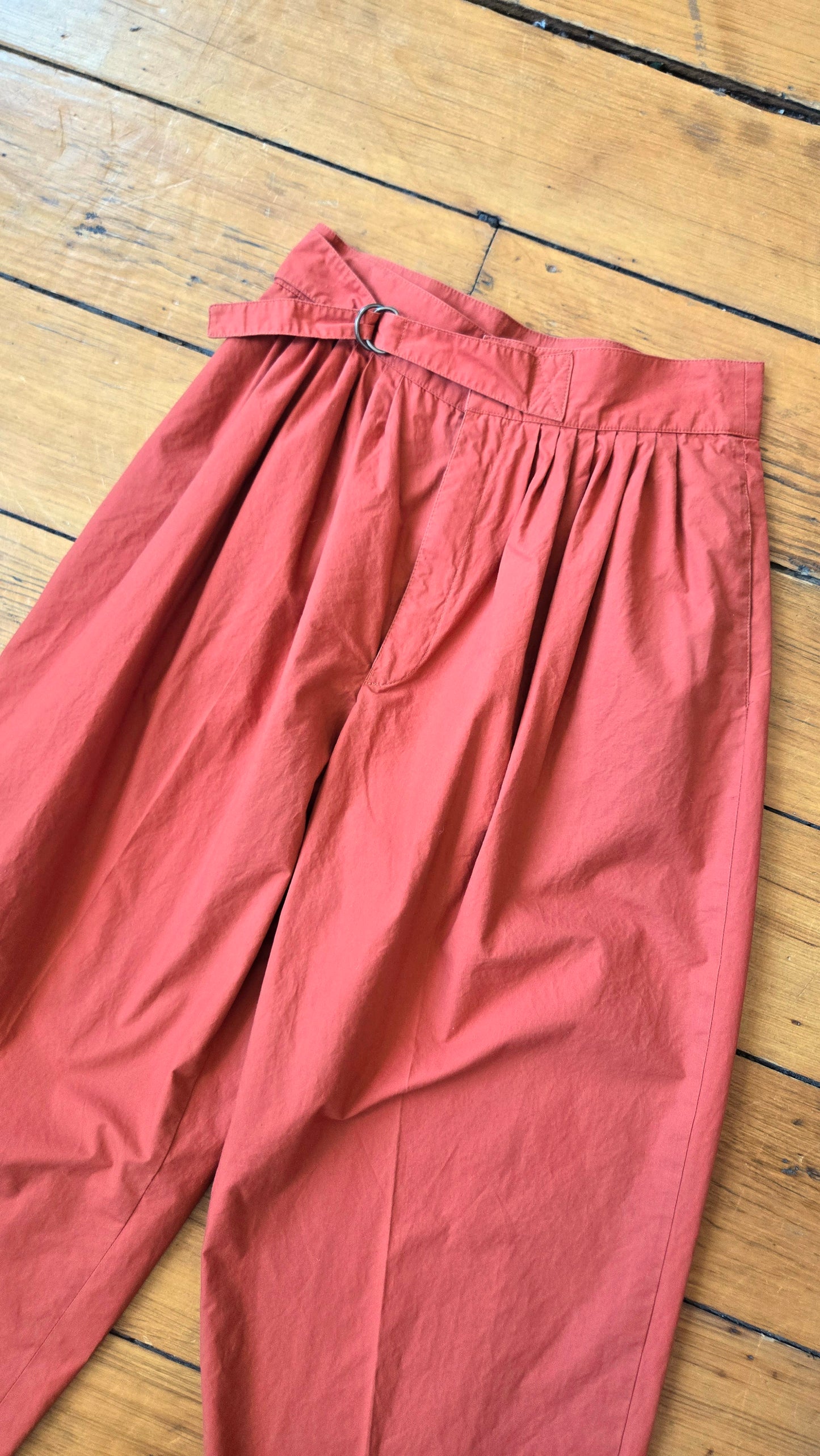 Liz Claiborne rust peg pants