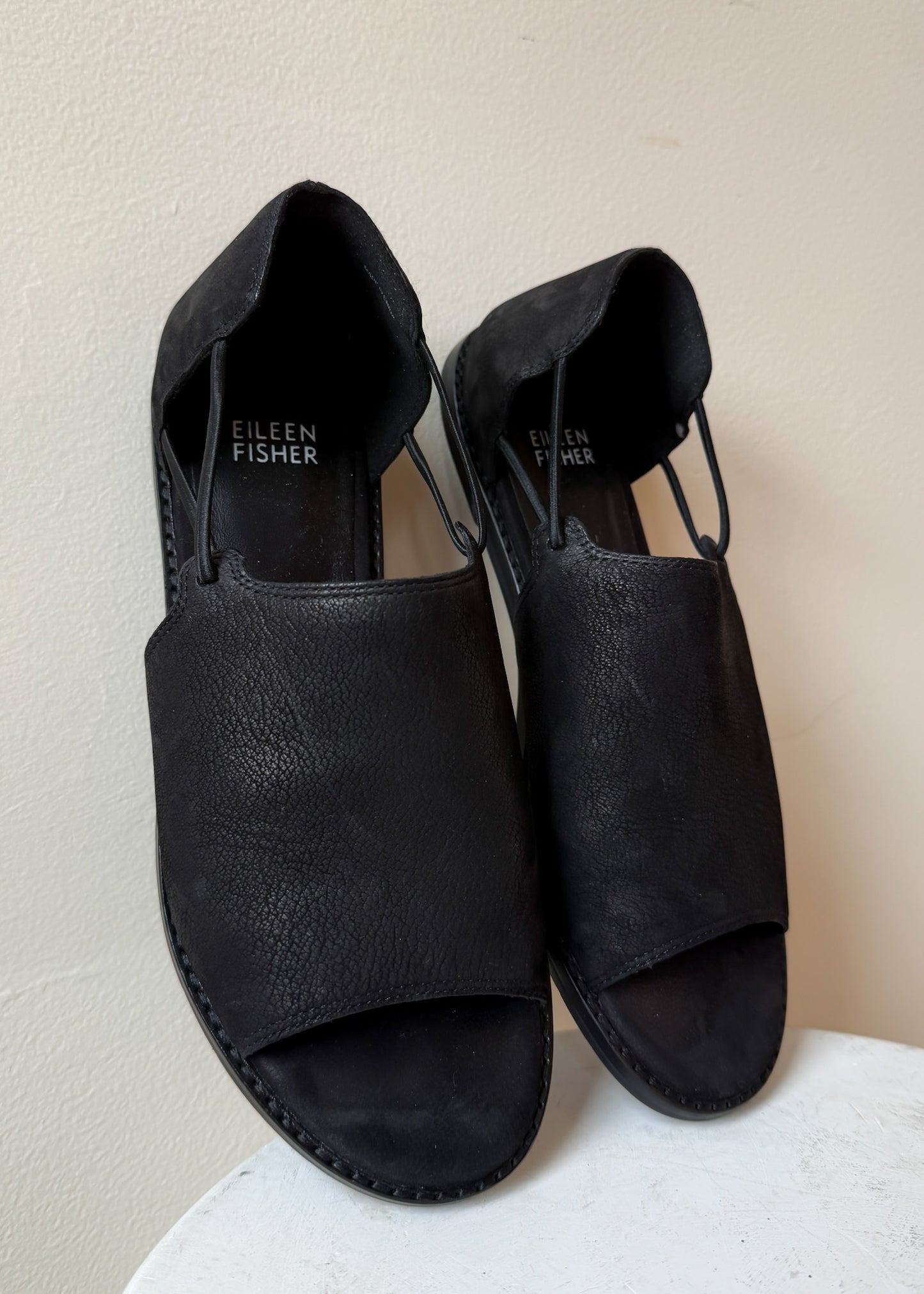 Eileen Fisher black flats