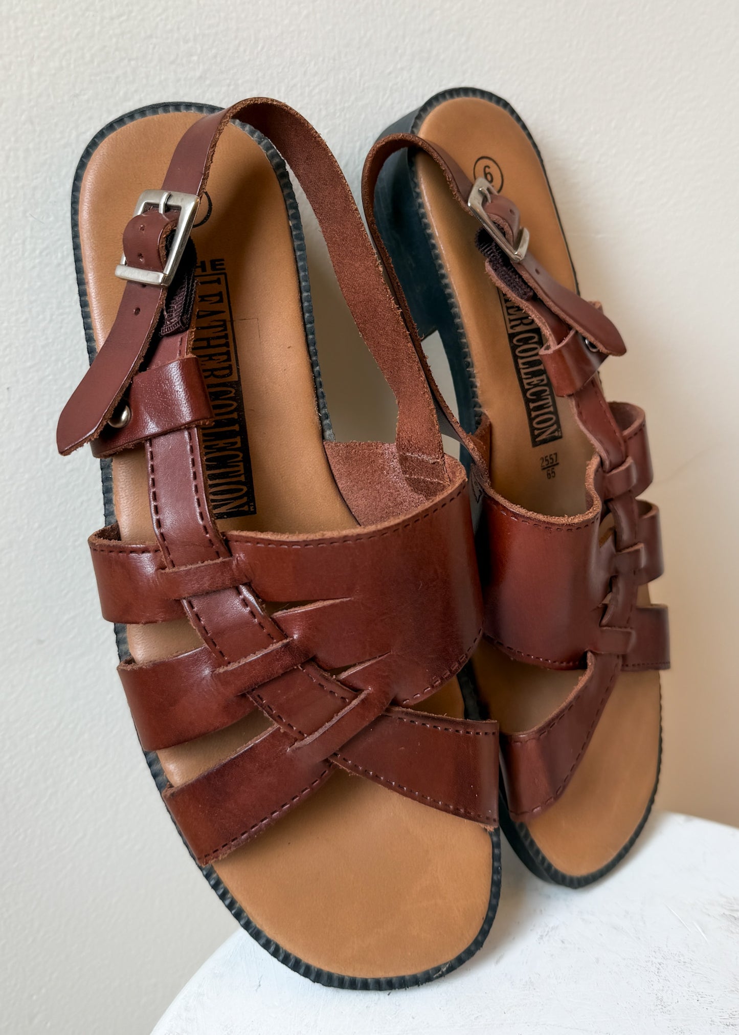 The Leather Collection sandals