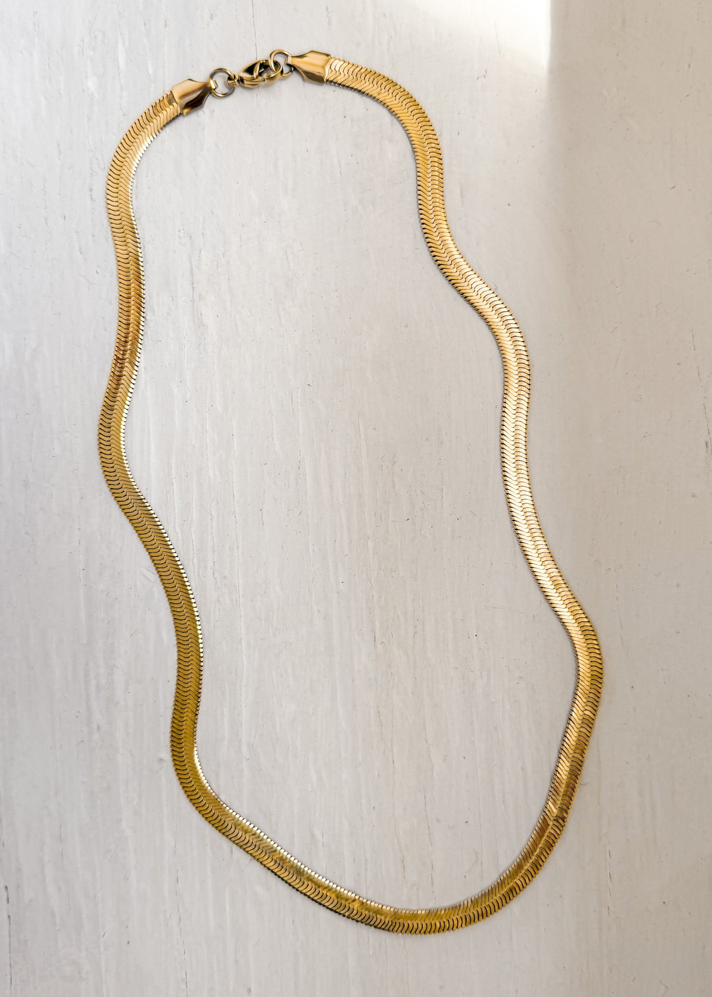 Herringbone Chain Necklace