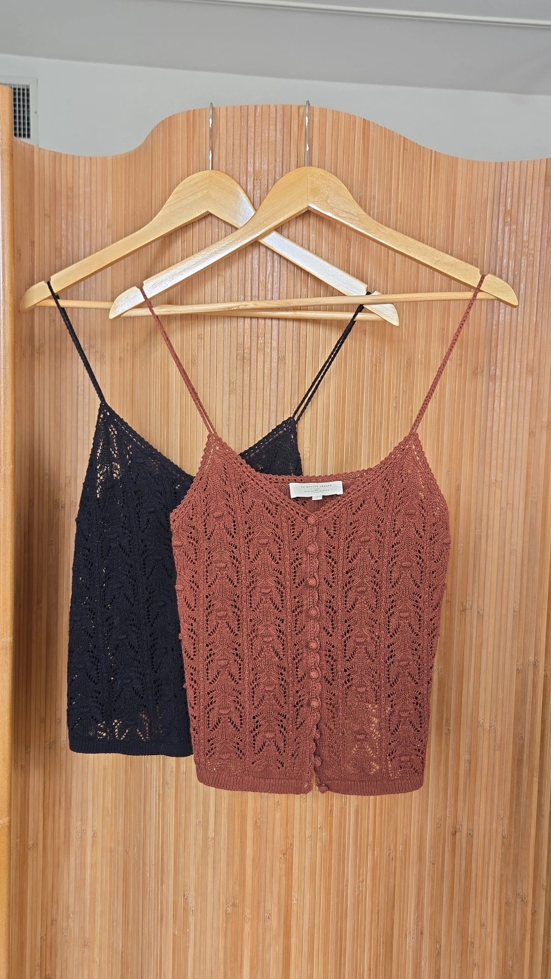 Sezane crochet tank!