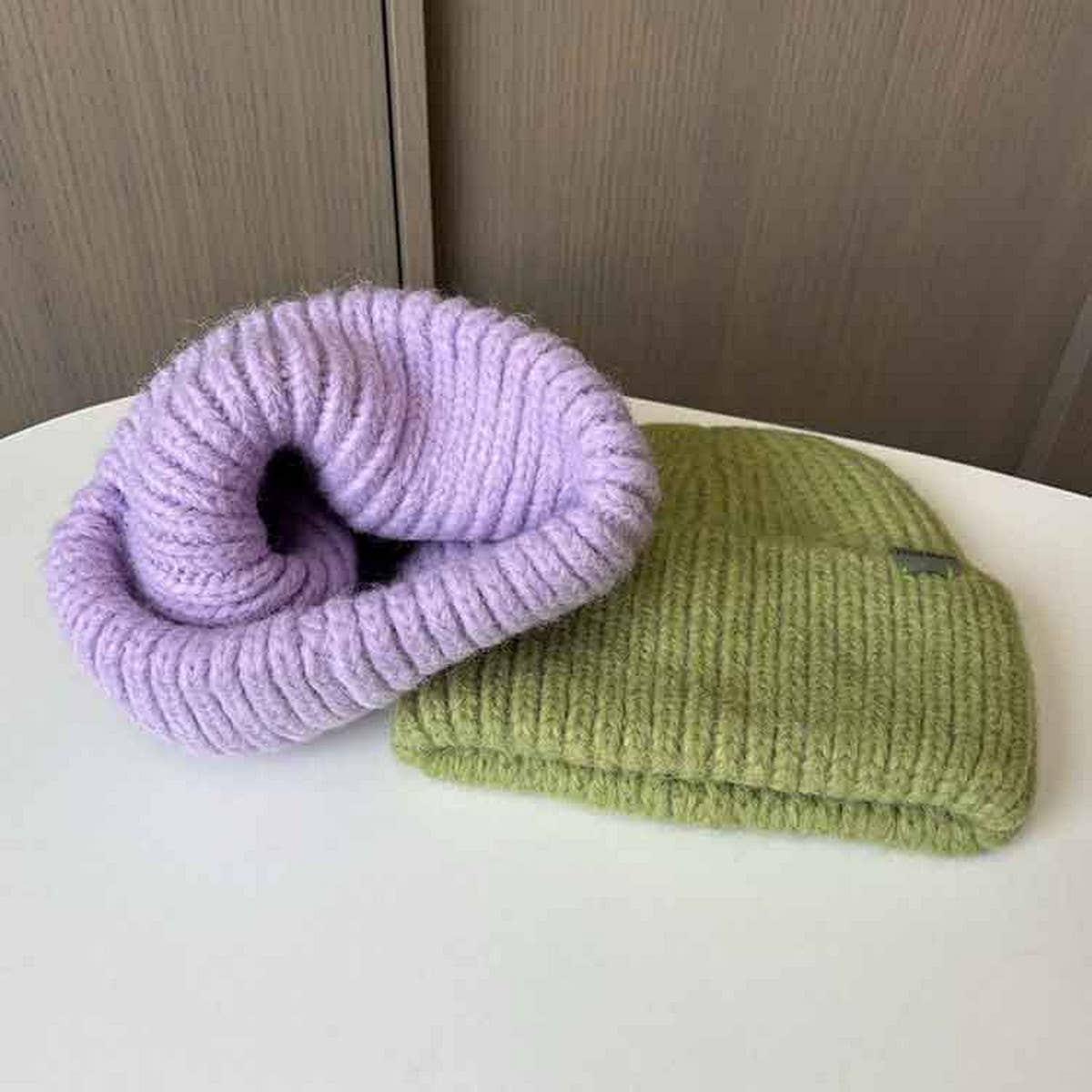 Chunky Knit Beanie - assorted colors