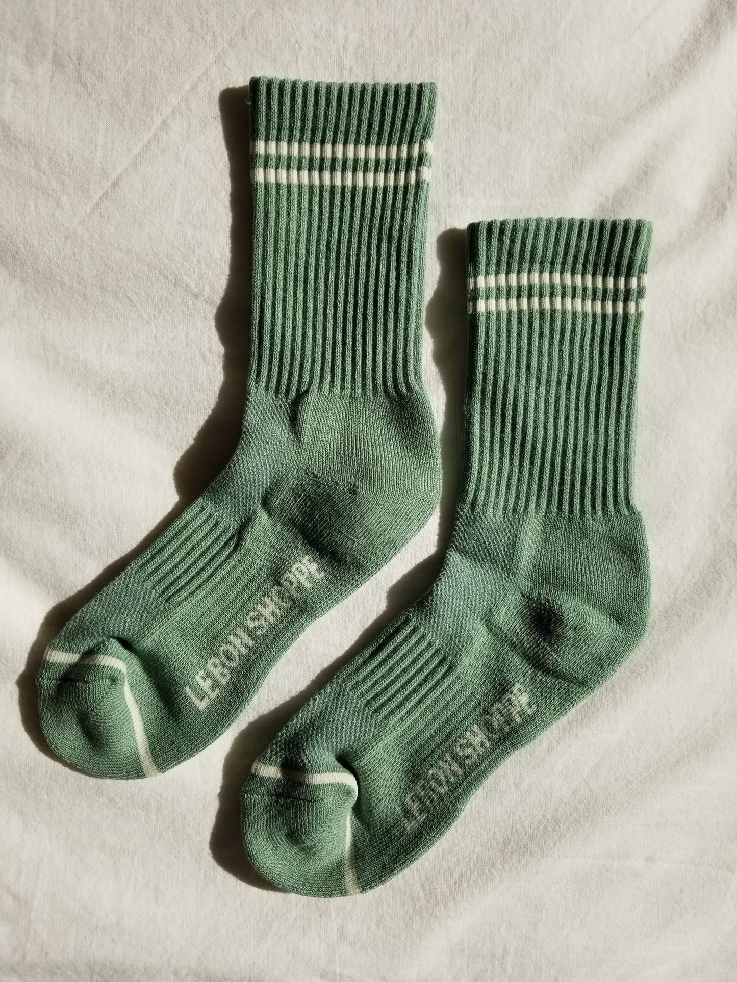 Boyfriend Socks: Moss