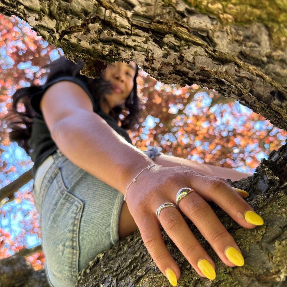 Small Dome Ring: Sterling Silver / 6