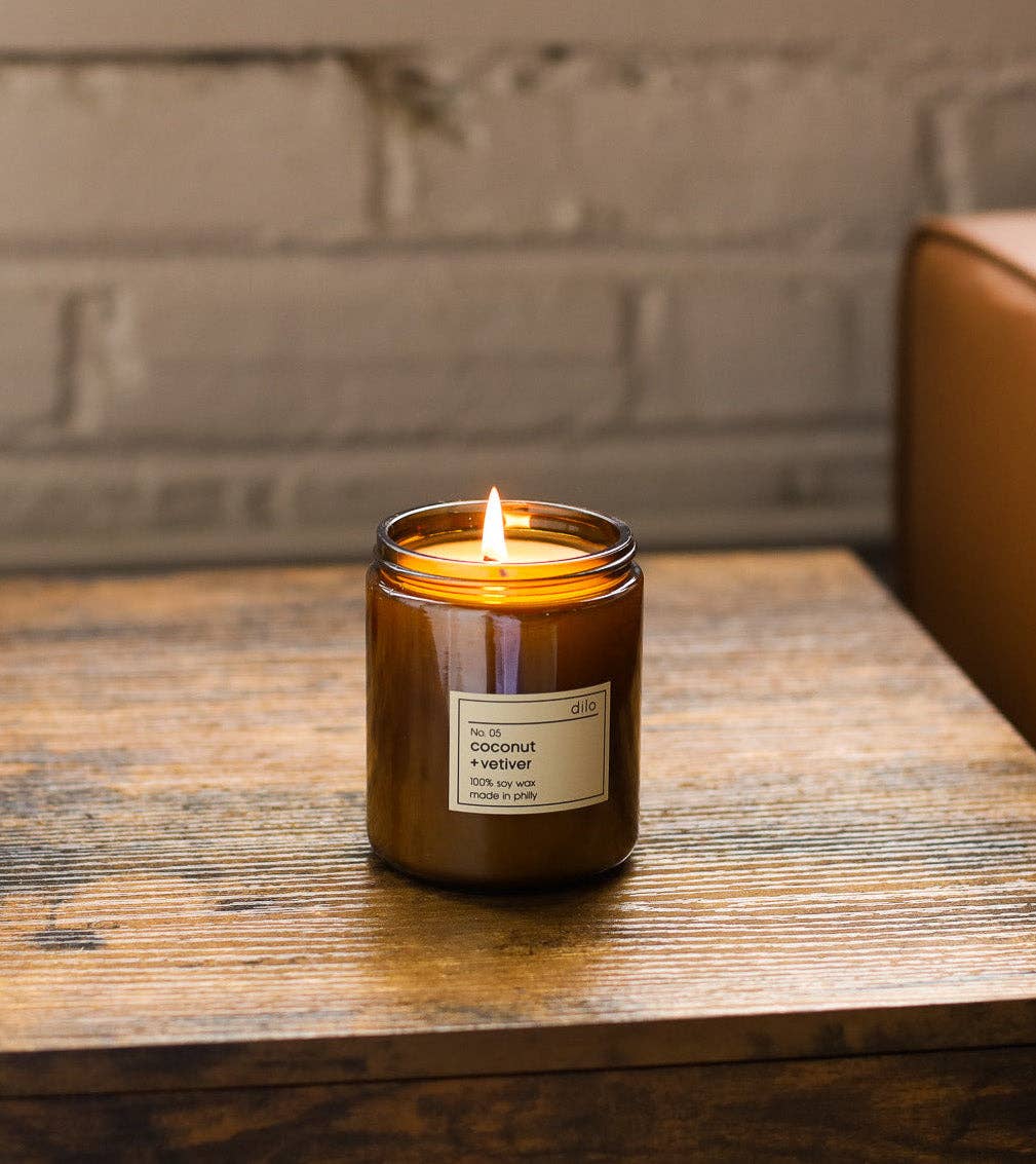 No. 05 - Coconut + Vetiver Candle: 3.5oz