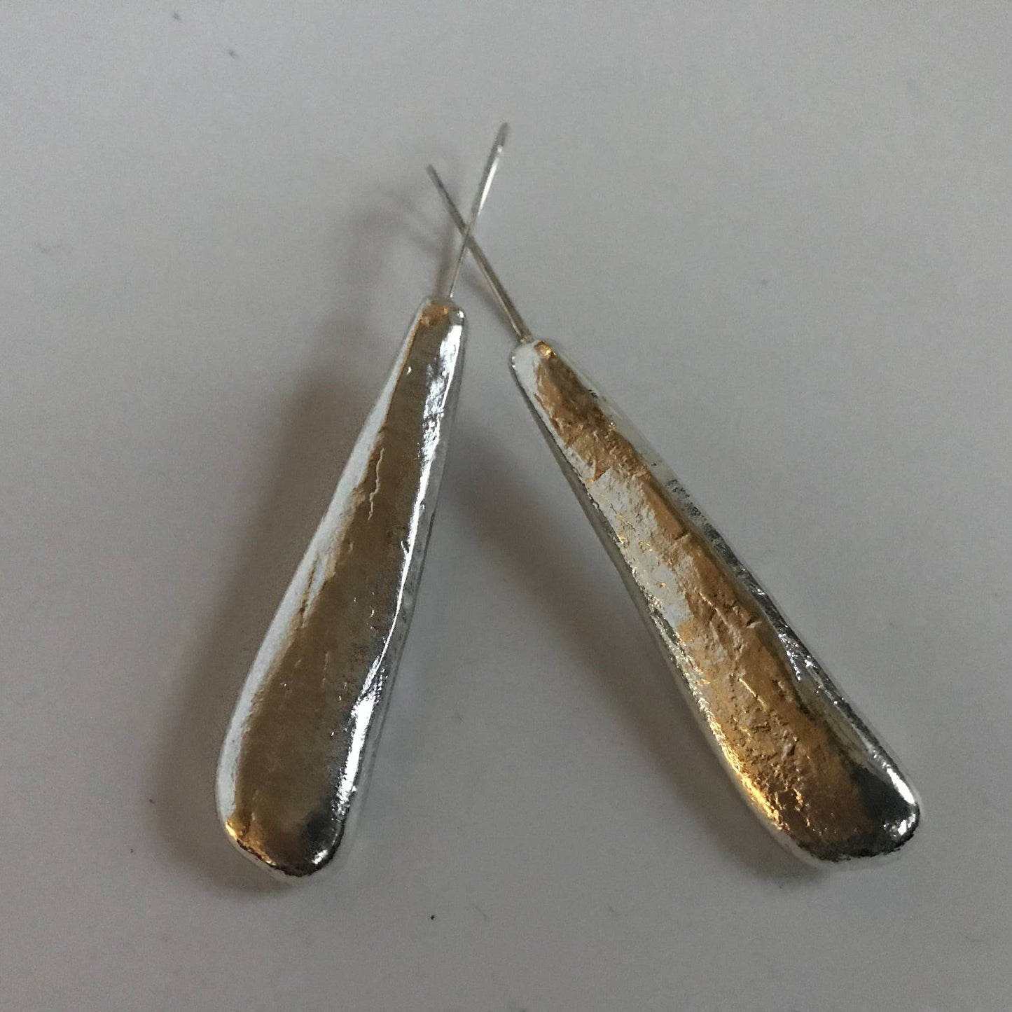 Roca Earrings: Silver