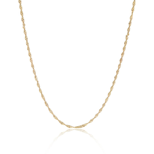 Gold Dainty Chain Necklace