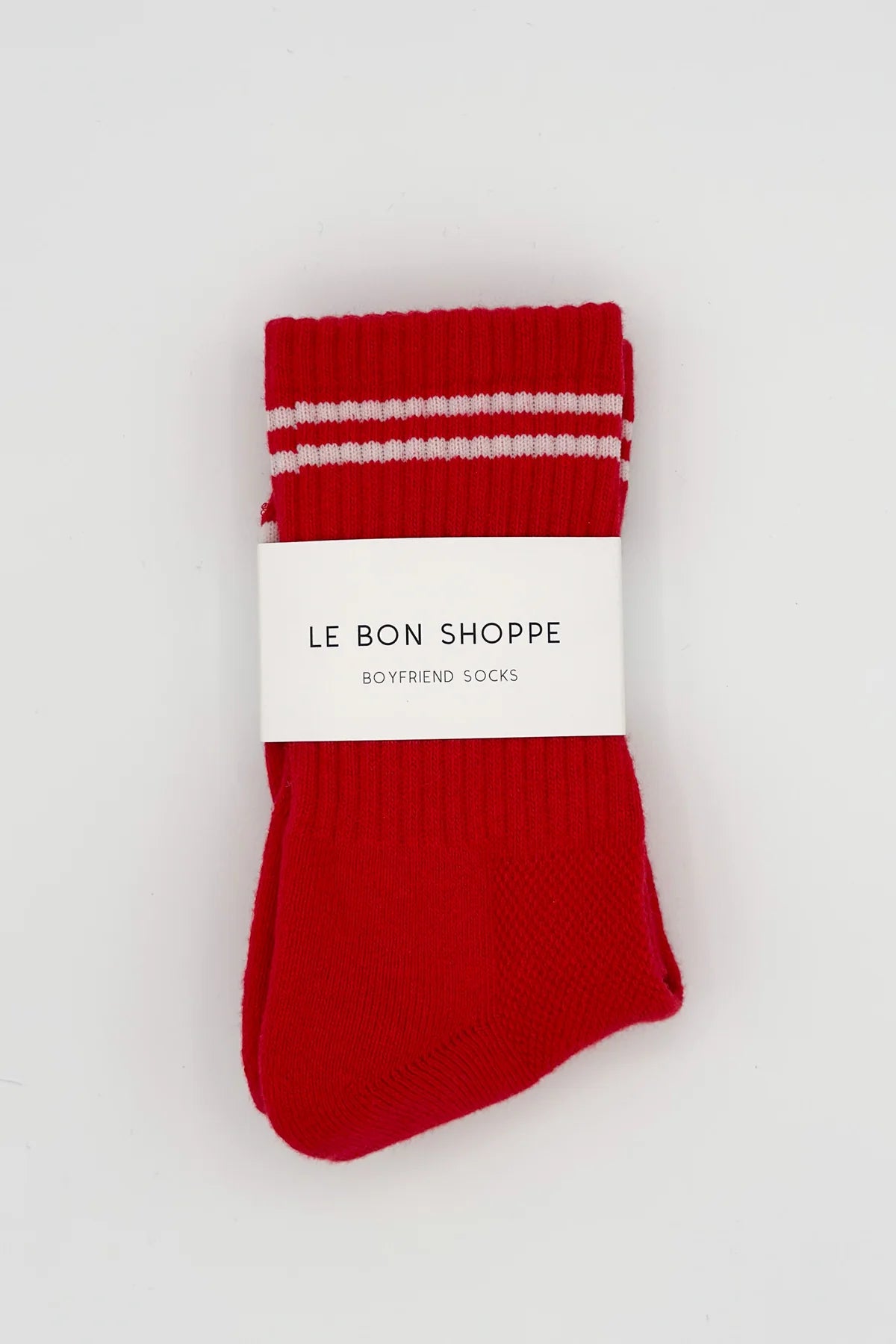 Boyfriend sock: red