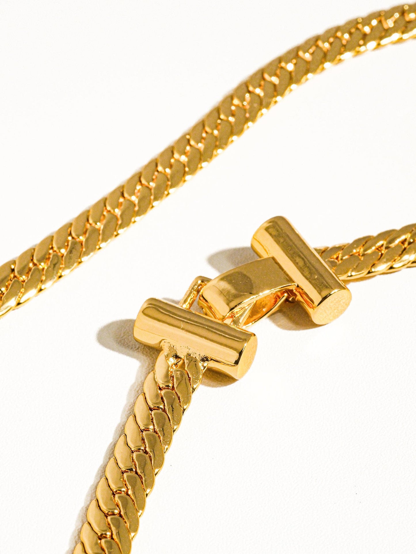 Savannah Gold T Chain Choker