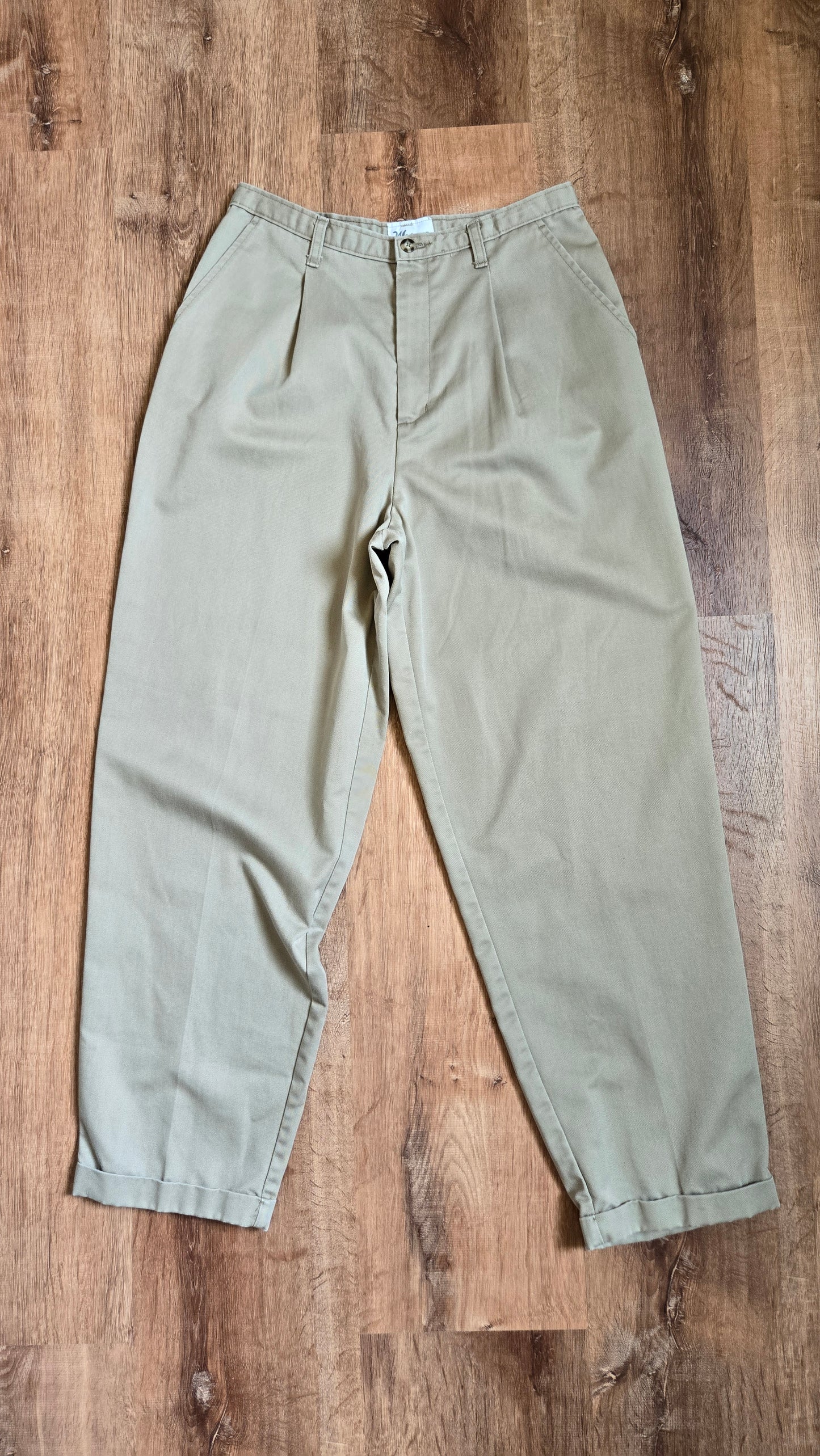 Maman Sport cuffed khaki pants