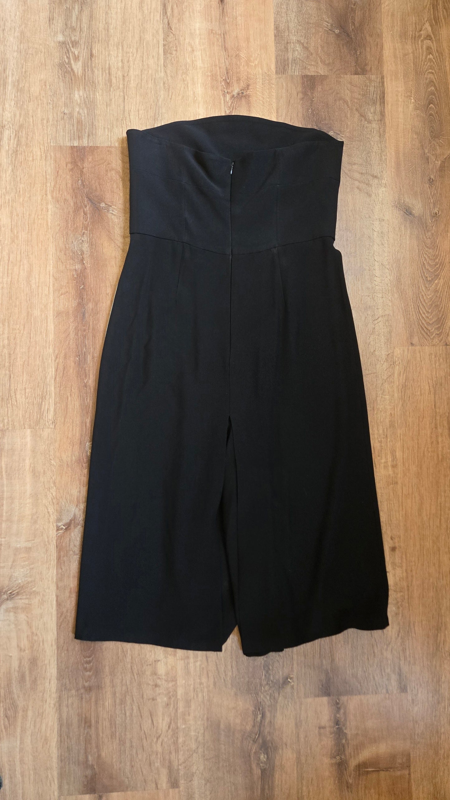 Giulietta b&w strapless jumpsuit