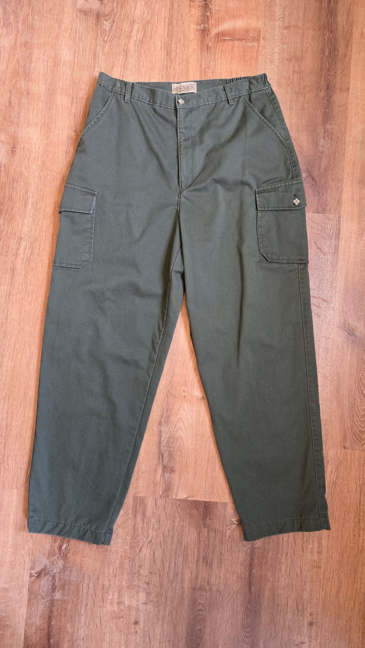 Casual corner olive cargos