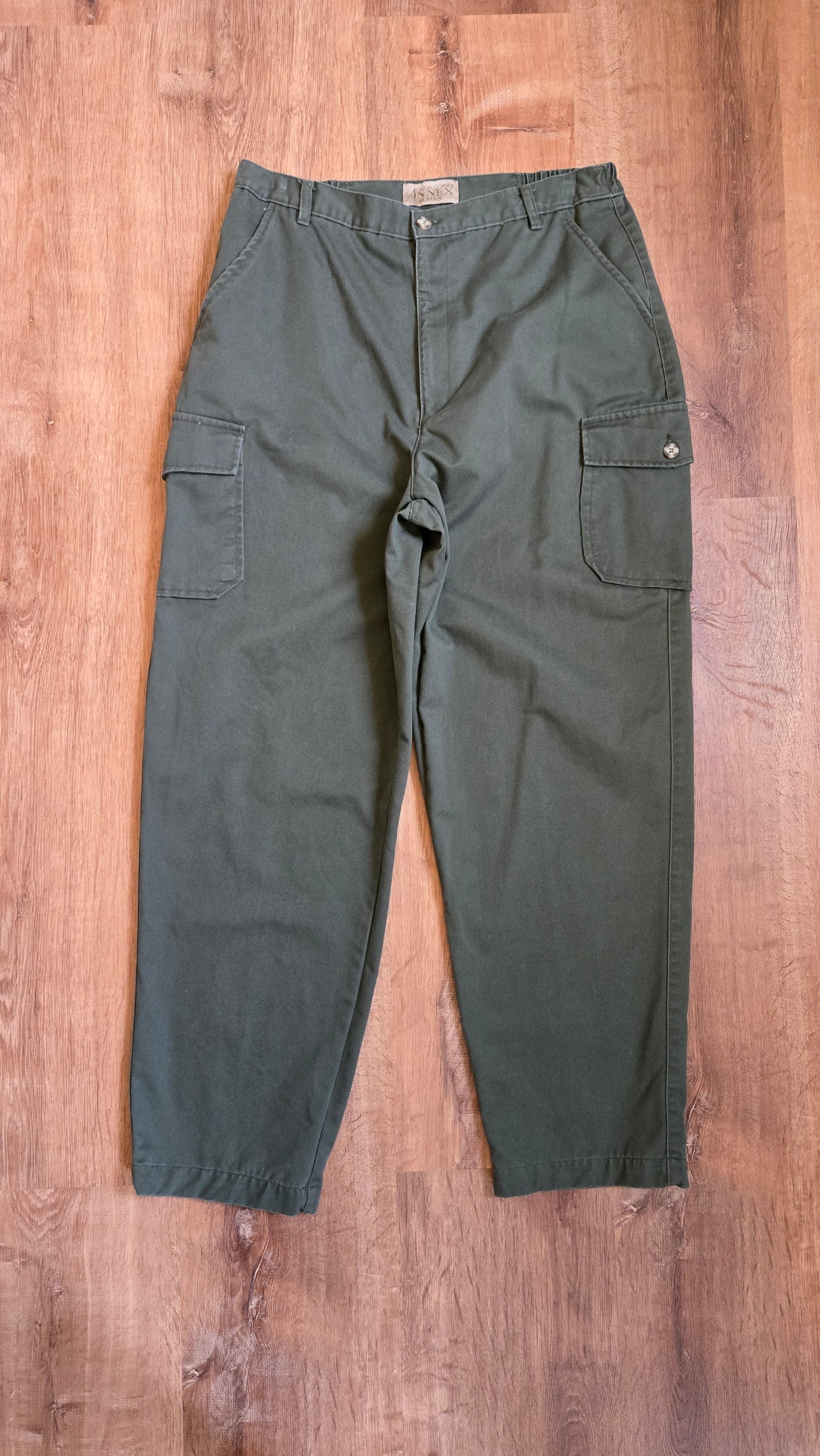 Casual corner olive cargos