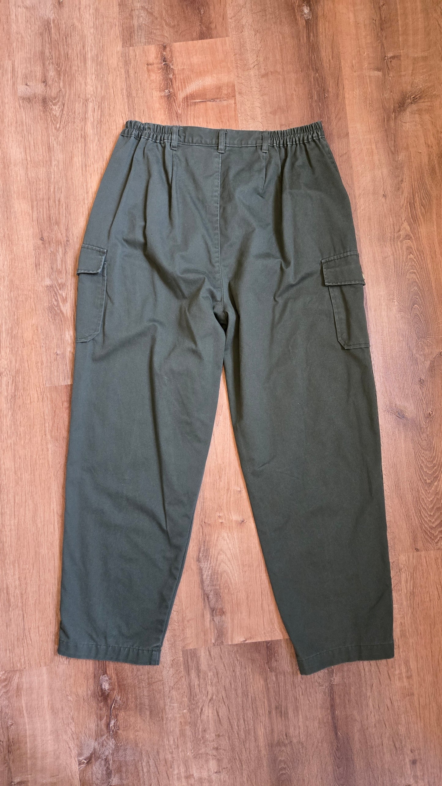 Casual corner olive cargos